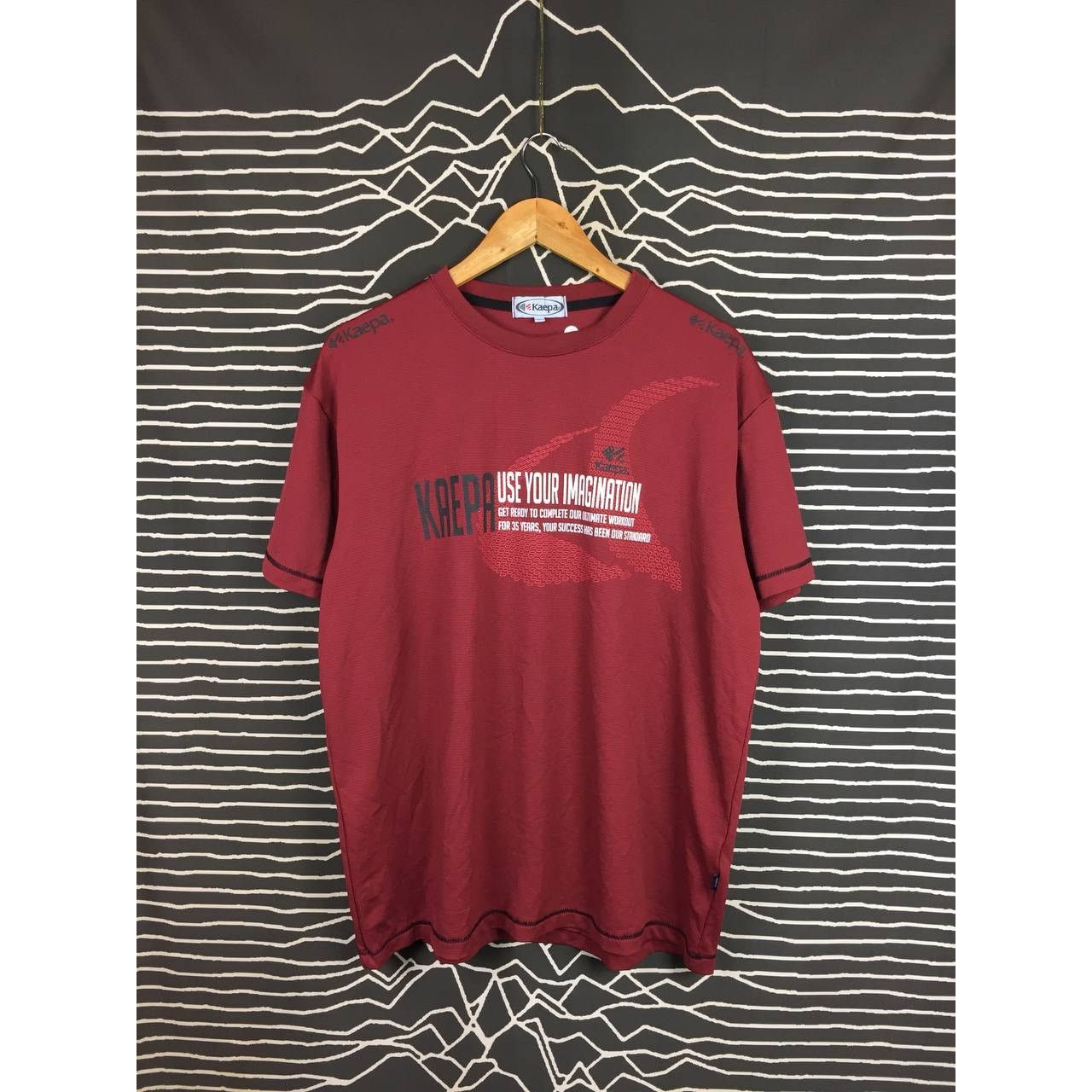 Vintage Kaepa Use Your Imagination Athleticwear Tee Size US XL / EU 56 / 4 - 2 Thumbnail