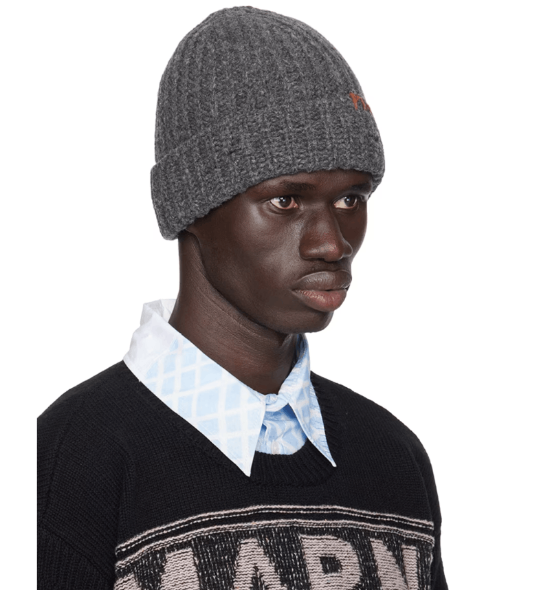 Marni BNWT AW24 MARNI SHETLAND MENDING GAUGE 5 BEANIE M Size ONE SIZE - 9 Thumbnail
