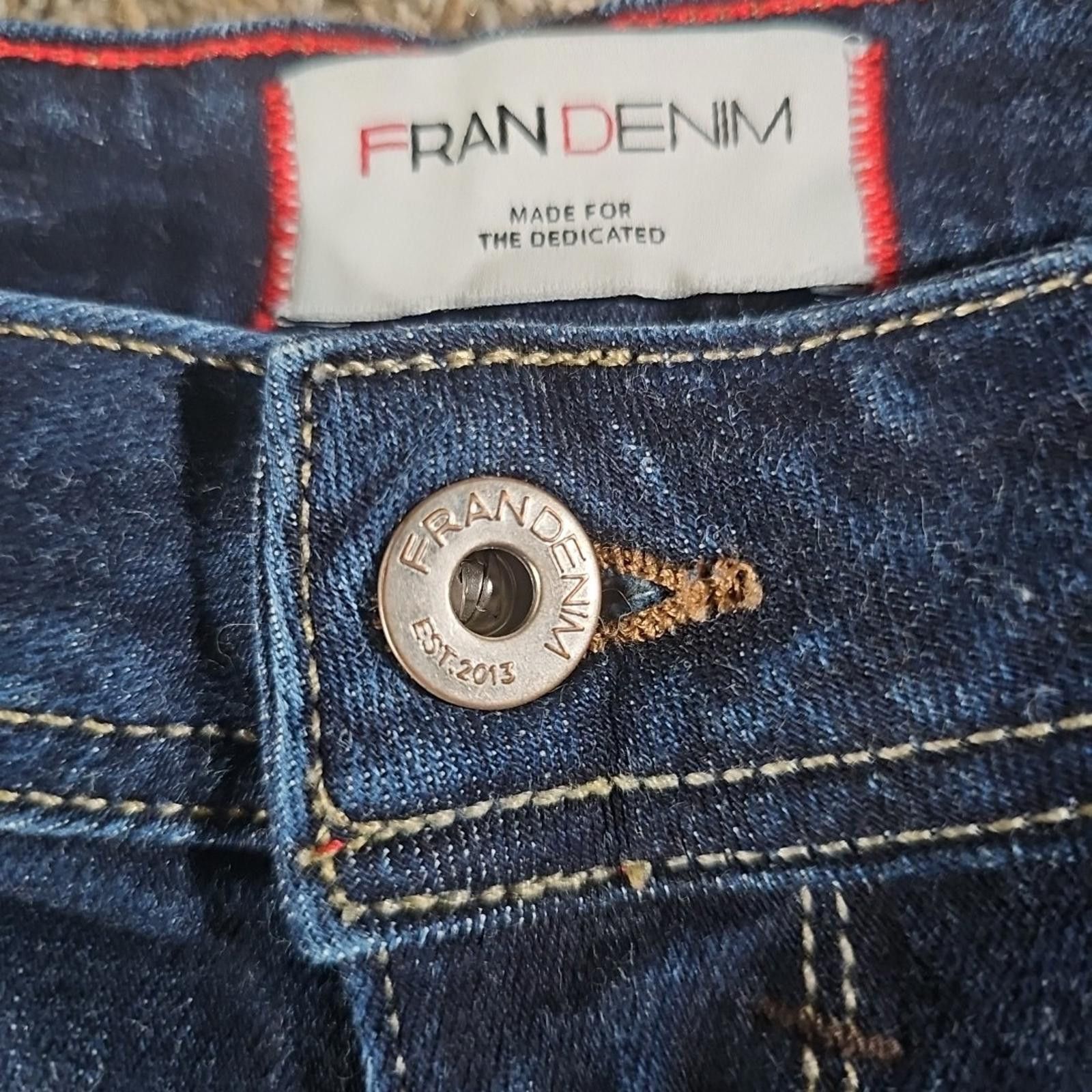 Other Fran Denim Ruby Sz 30 Cutoff Jean Shorts USA MADE Size 30" / US 8 / IT 44 - 3 Thumbnail