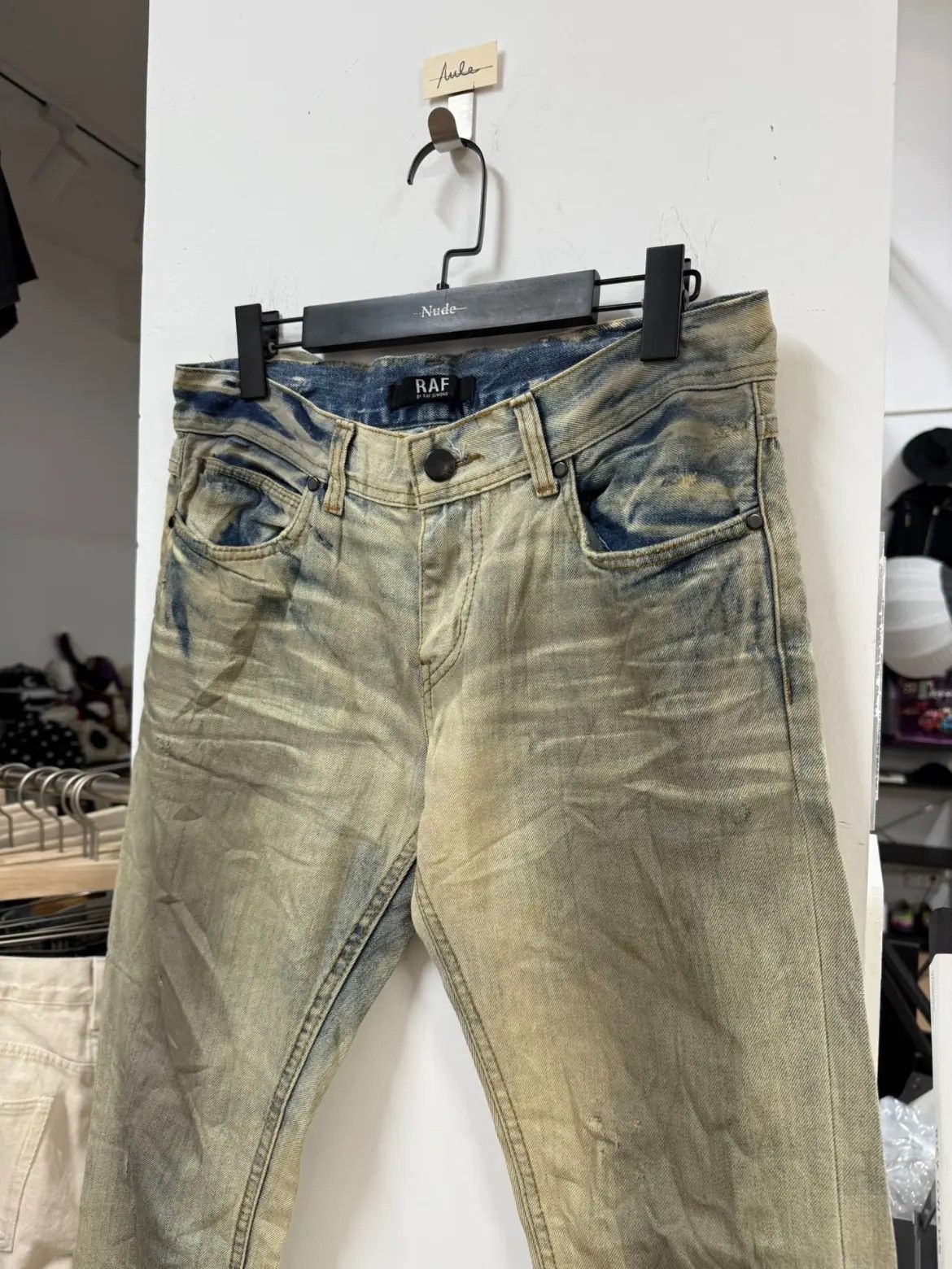Raf Simons Sz M Raf by Raf Simons Mud Wash Denim Size US 32 / EU 48 - 2 Thumbnail