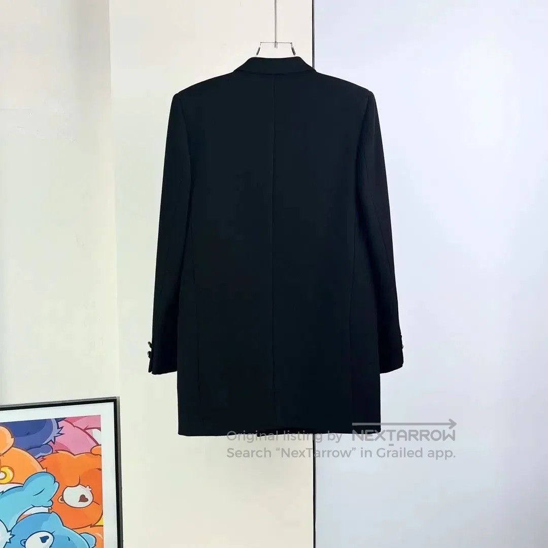Saint Laurent Paris Saint Laurent Black Wool Double. Size S / US 4 / IT 40 - 2 Thumbnail