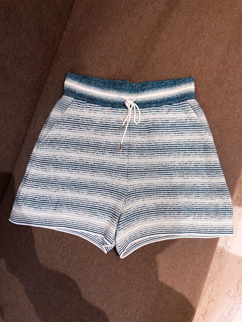 Loro Piana LORO PIANA Color-changing striped knit shorts Size 25" / US 0 / IT 36 - 1 Thumbnail