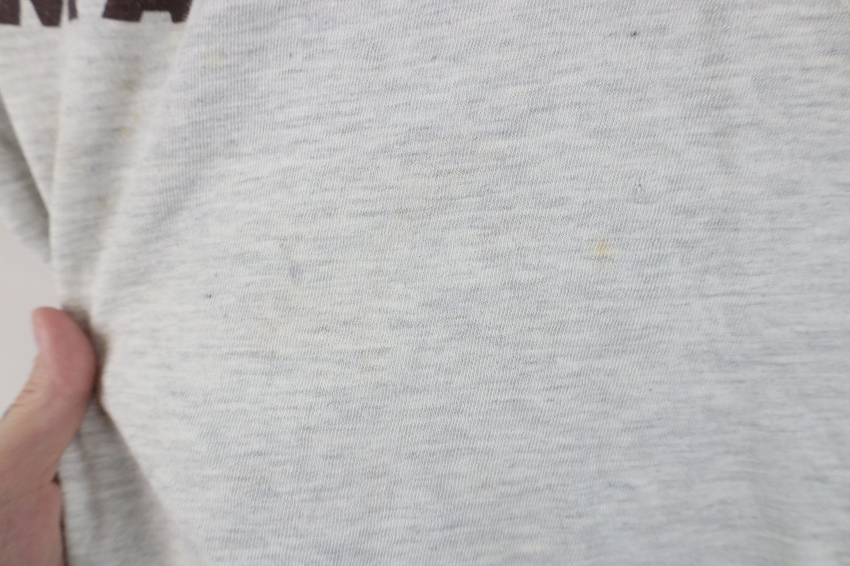 Hard Rock Cafe Vintage 90s Hard Rock Cafe Malta T-Shirt Heather Gray Size L / US 10 / IT 46 - 7 Thumbnail