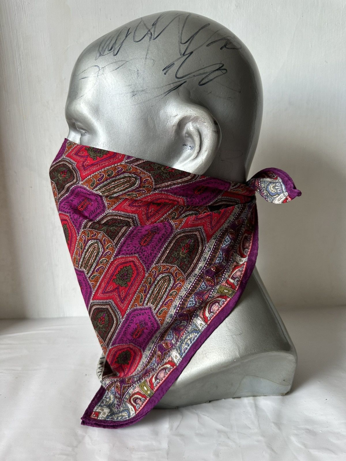 Vintage Vintage Lanvin Handkerchief/ Neckerchief/ Bandana Size ONE SIZE - 8 Thumbnail