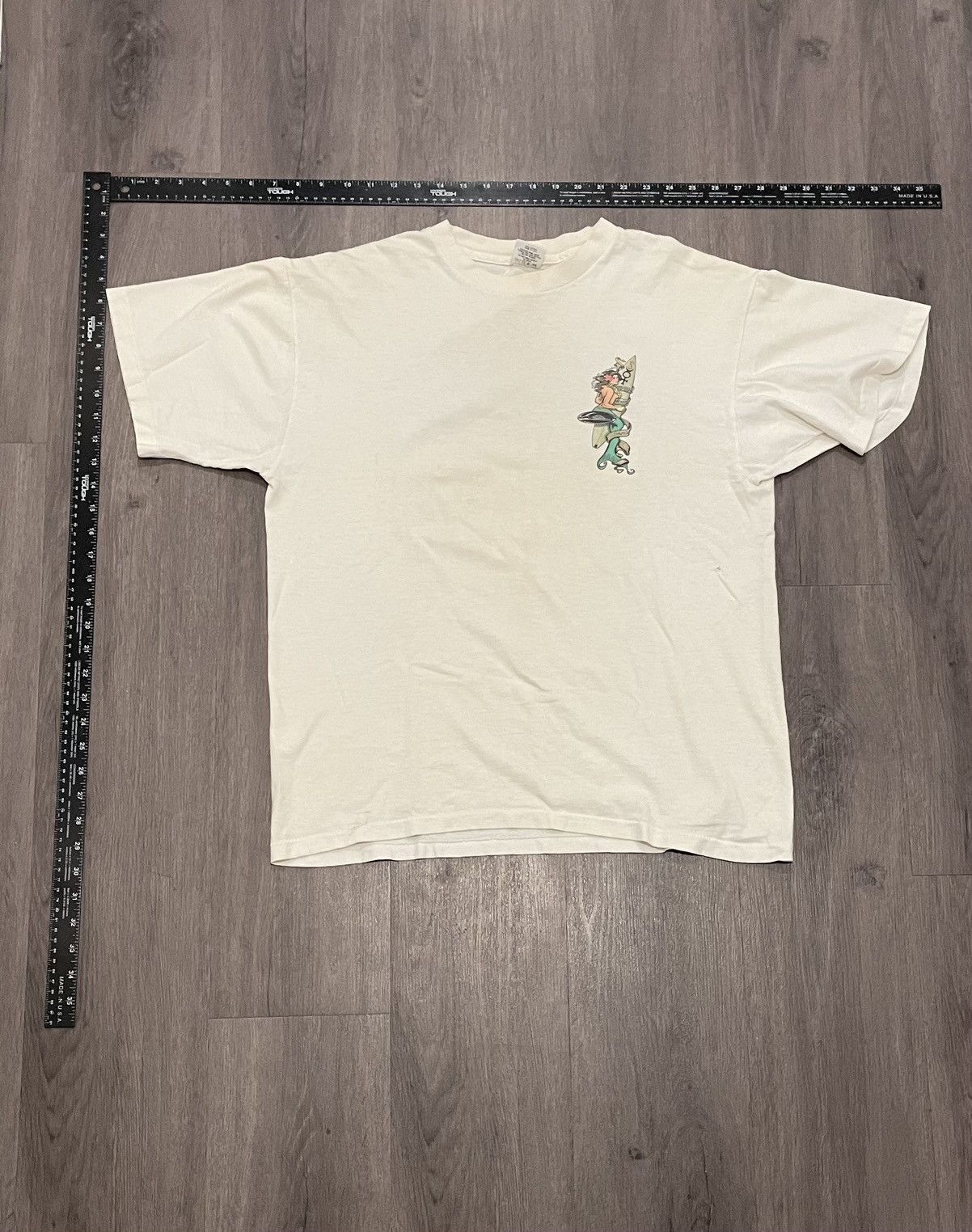 Quiksilver × Vintage Vintage 90’s Quiksilver “Mermaid” Graphic T-shirt (Sz.L) Size US L / EU 52-54 / 3 - 3 Thumbnail