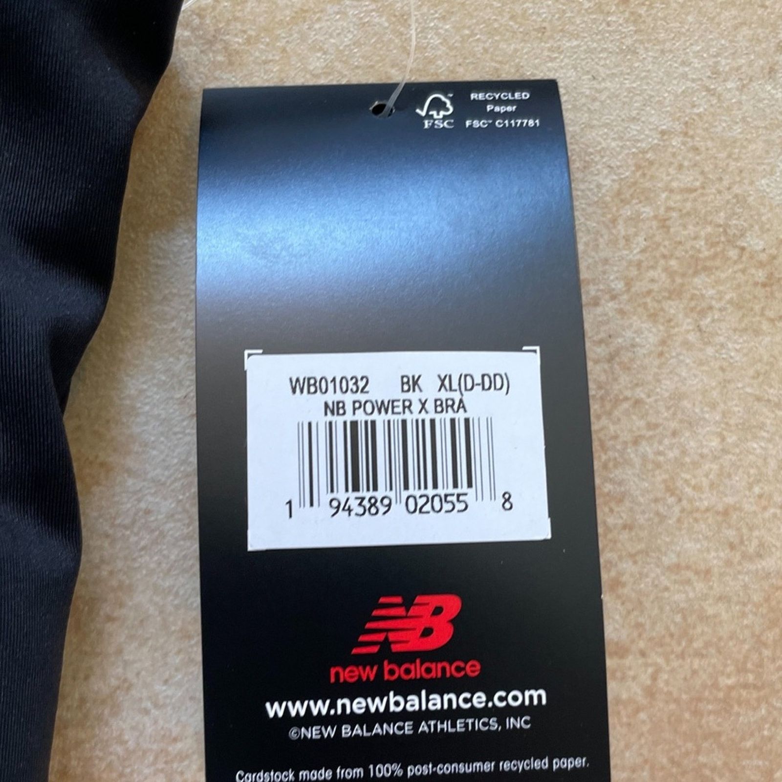 New Balance New Balance Power X Sports Bra NWT, Size XL (D-DD), MSRP $60 Size XL / US 12-14 / IT 48-50 - 8 Thumbnail