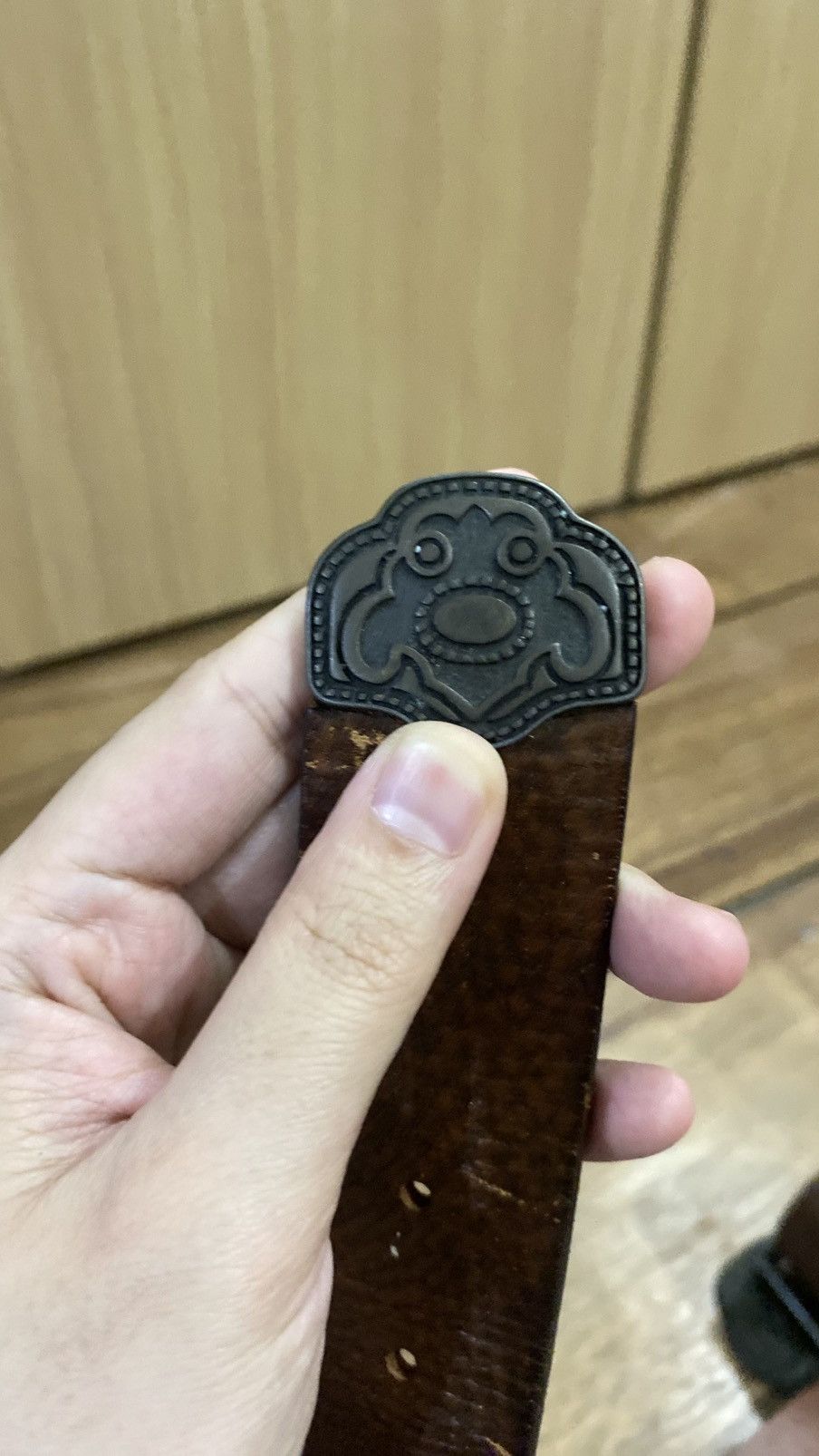 Vintage Y2K belt vintage leather Size ONE SIZE - 4 Thumbnail