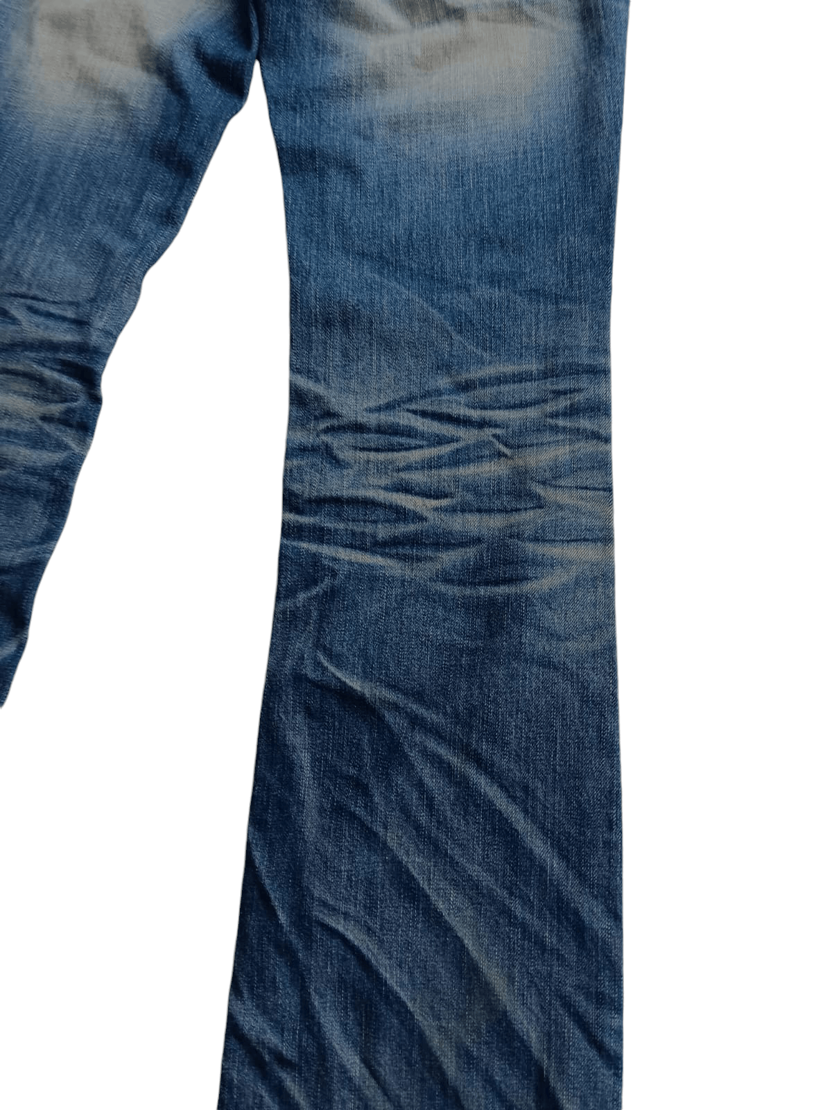 Beauty Beast Lolita wings embroidery flare bootcut jeans Size US 29 - 5 Thumbnail
