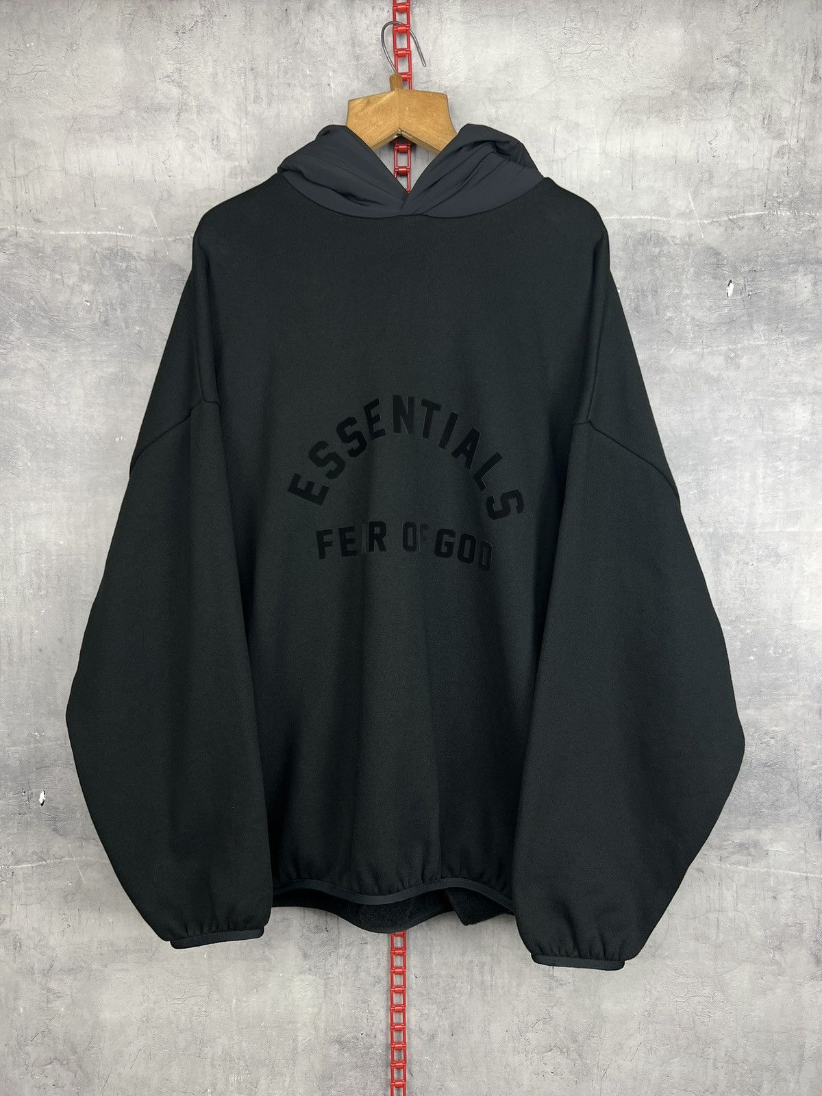 Fear of God fear of god essentials nylon fleece black hoodie size L Size US L / EU 52-54 / 3 - 1 Thumbnail