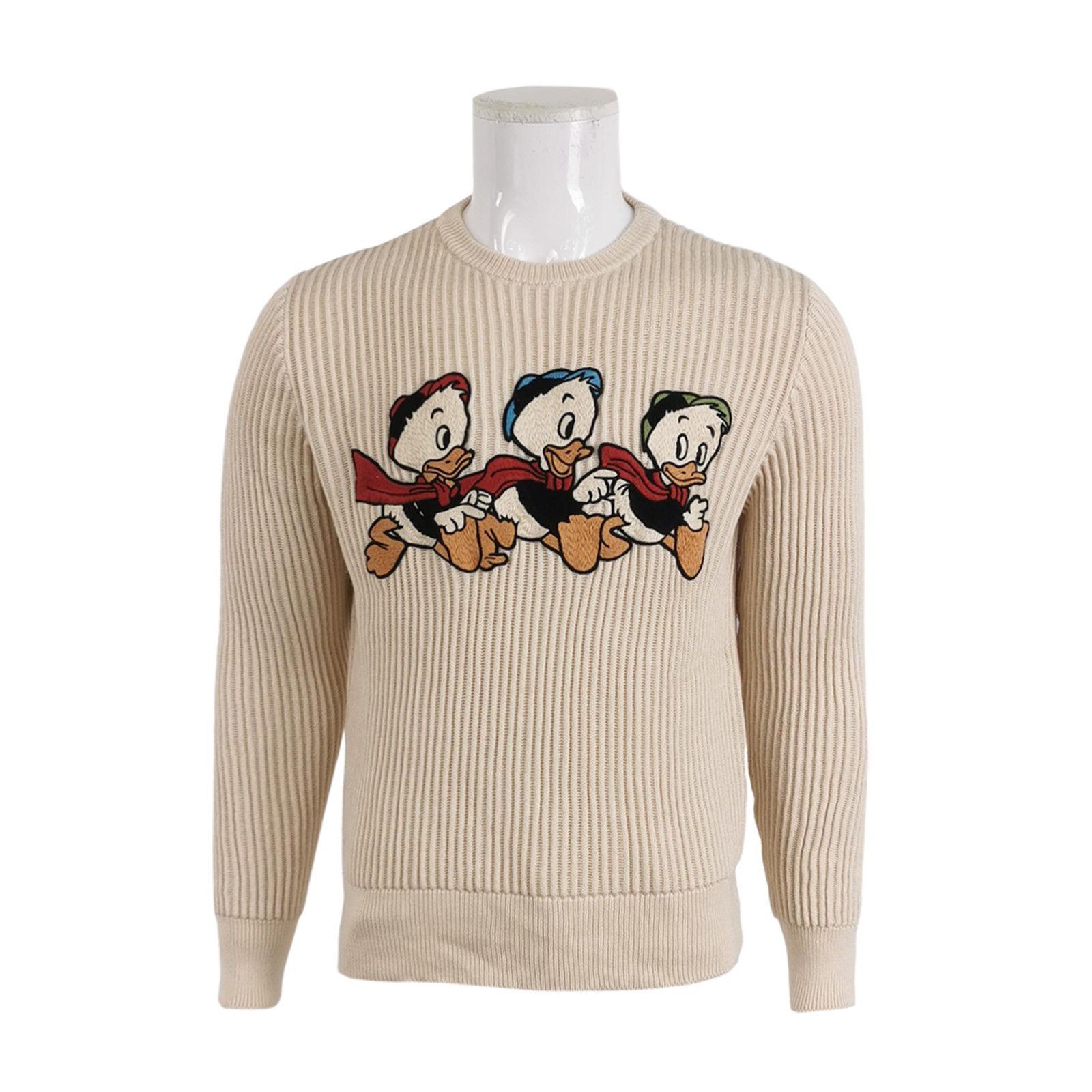 Gucci Gucci Disney Donald Duck Cartoon Sweater Size S Size US S / EU 44-46 / 1 - 1 Thumbnail