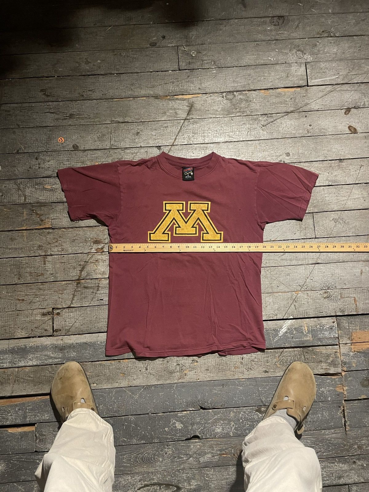 Vintage 90s University of Minnesota T Shirt Size US M / EU 48-50 / 2 - 1 Thumbnail