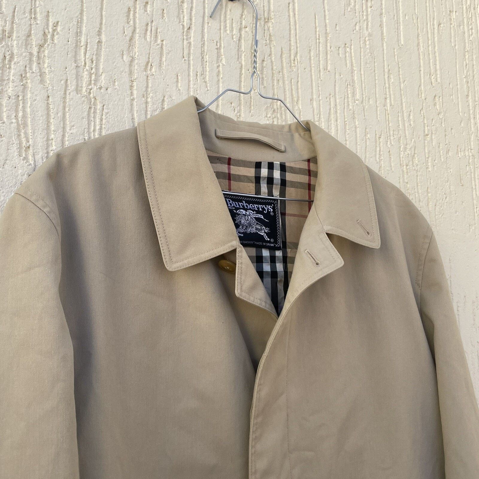 Burberry vintage Burberry Trench Coat winter jacket Nova Check men's Size US L / EU 52-54 / 3 - 4 Thumbnail