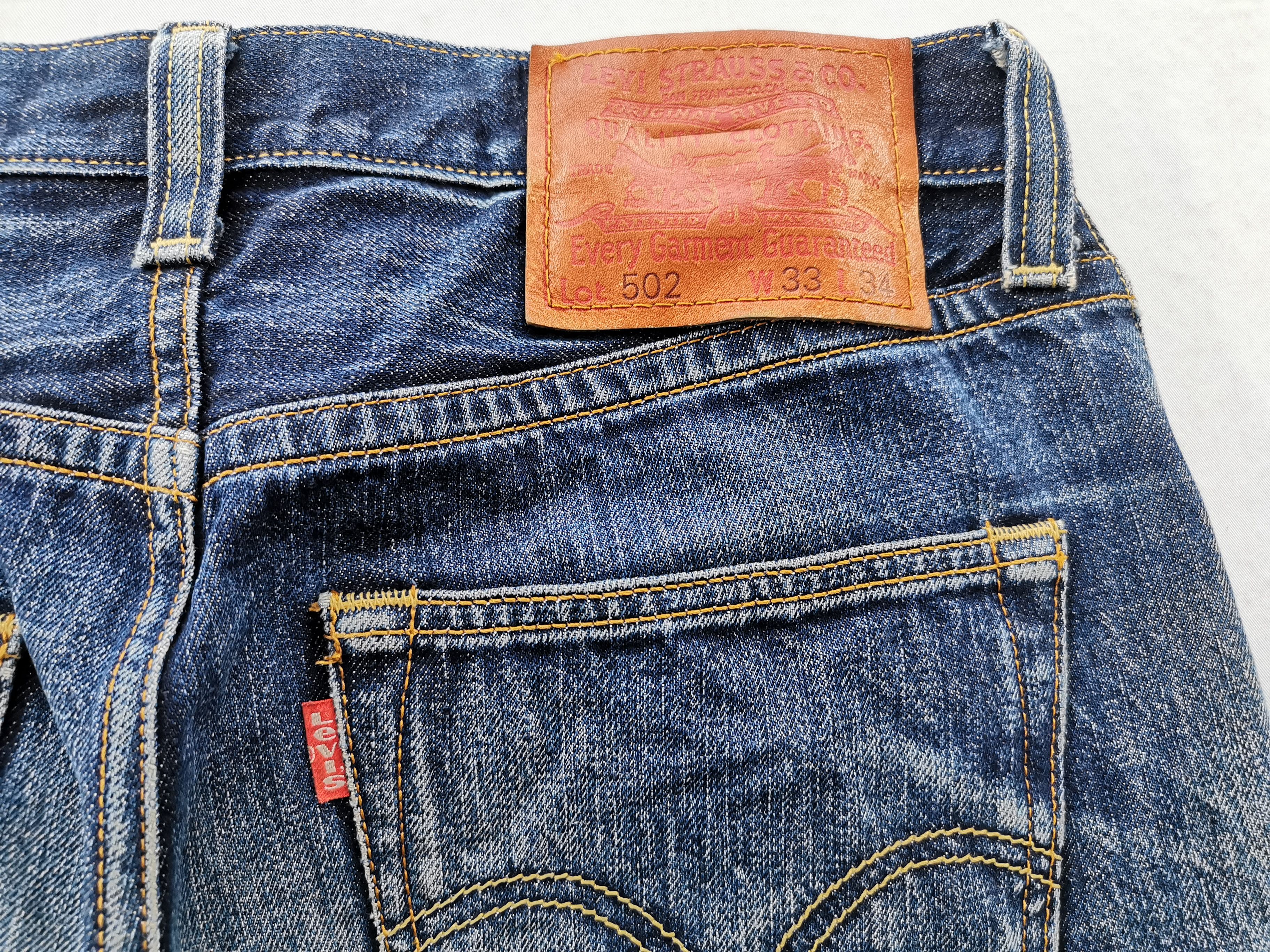 Levi's Vintage Levis Lot 502 Selvedge Denim Made In Japan Size 32 Size US 32 / EU 48 - 6 Thumbnail