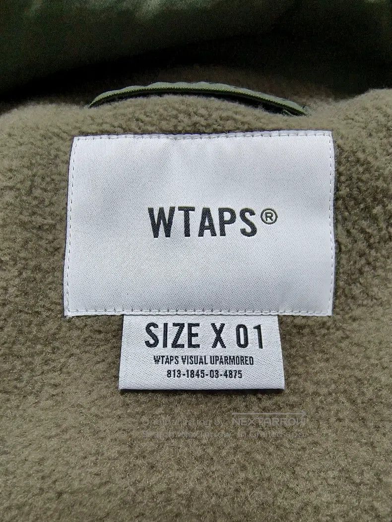 Wtaps Wtaps Embroidered Fleece Hooded Cotton Jacket Size US S / EU 44-46 / 1 - 4 Thumbnail