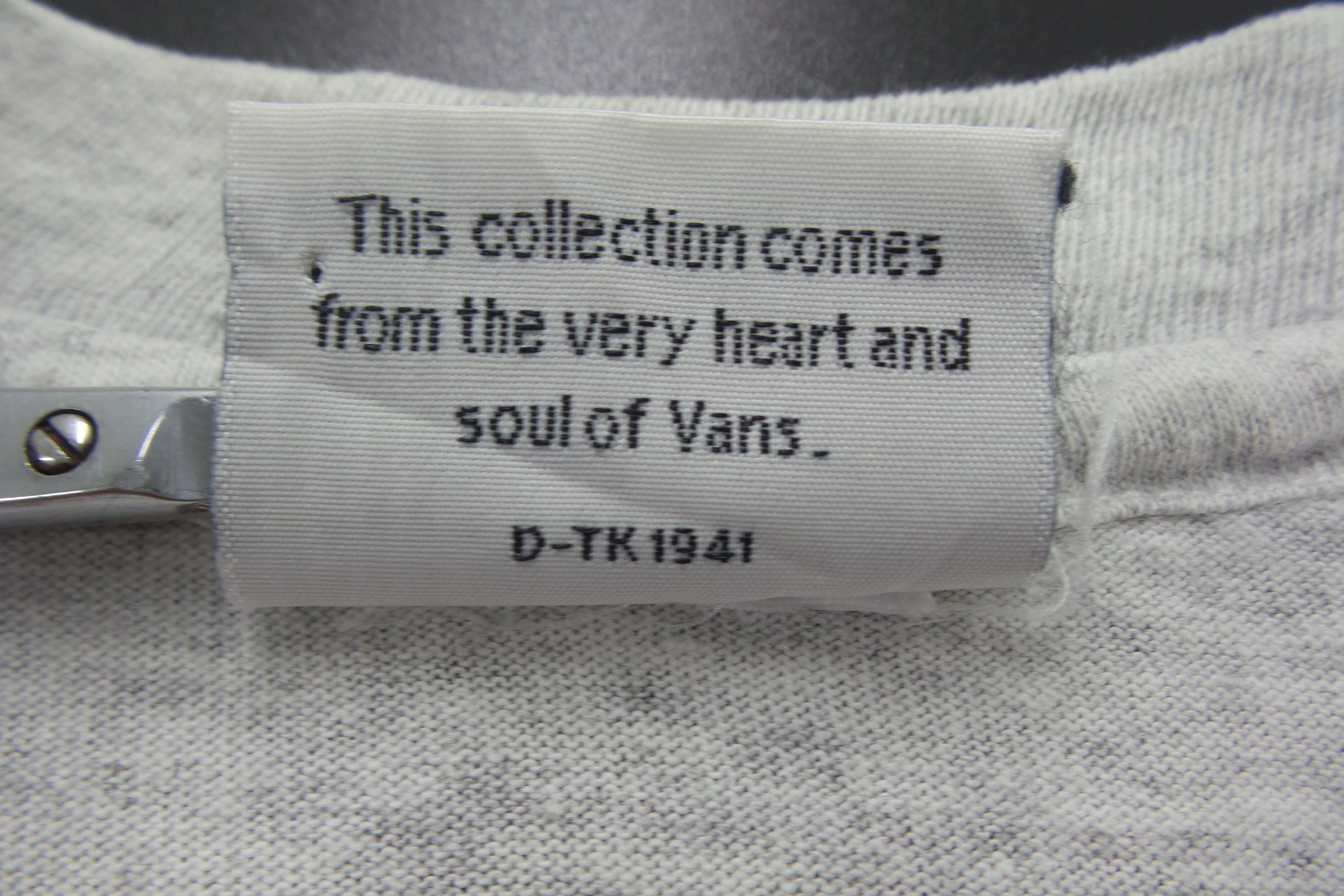Vans Vans Back Hit T-shirts Size US M / EU 48-50 / 2 - 4 Thumbnail
