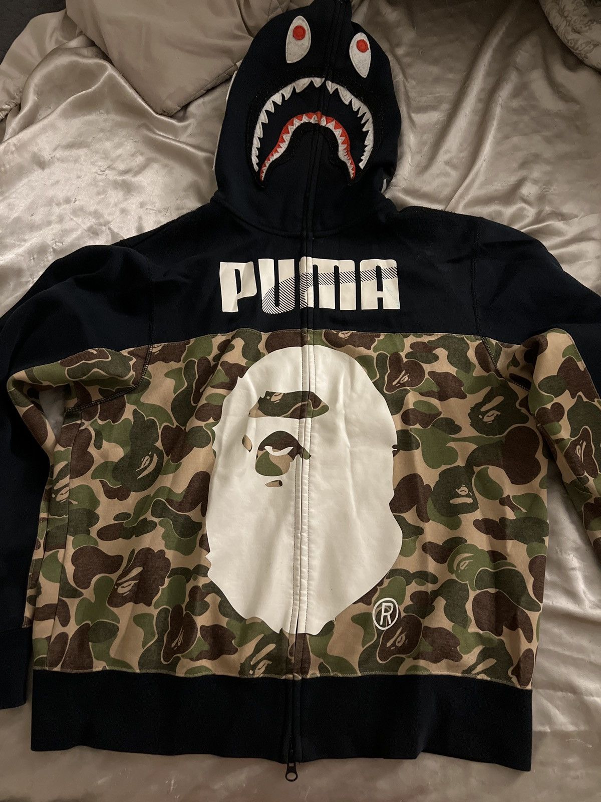 Bape x puma coat sale