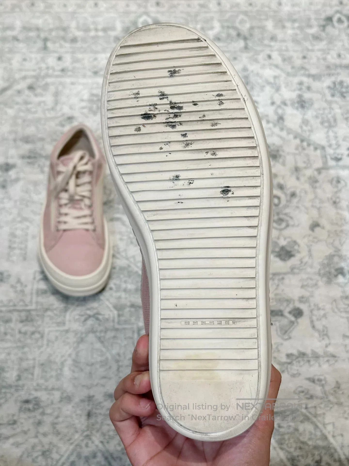 Rick Owens Rick Owens x Vans Canvas Pink Shoes. Size US 8.5 / EU 41-42 - 8 Thumbnail