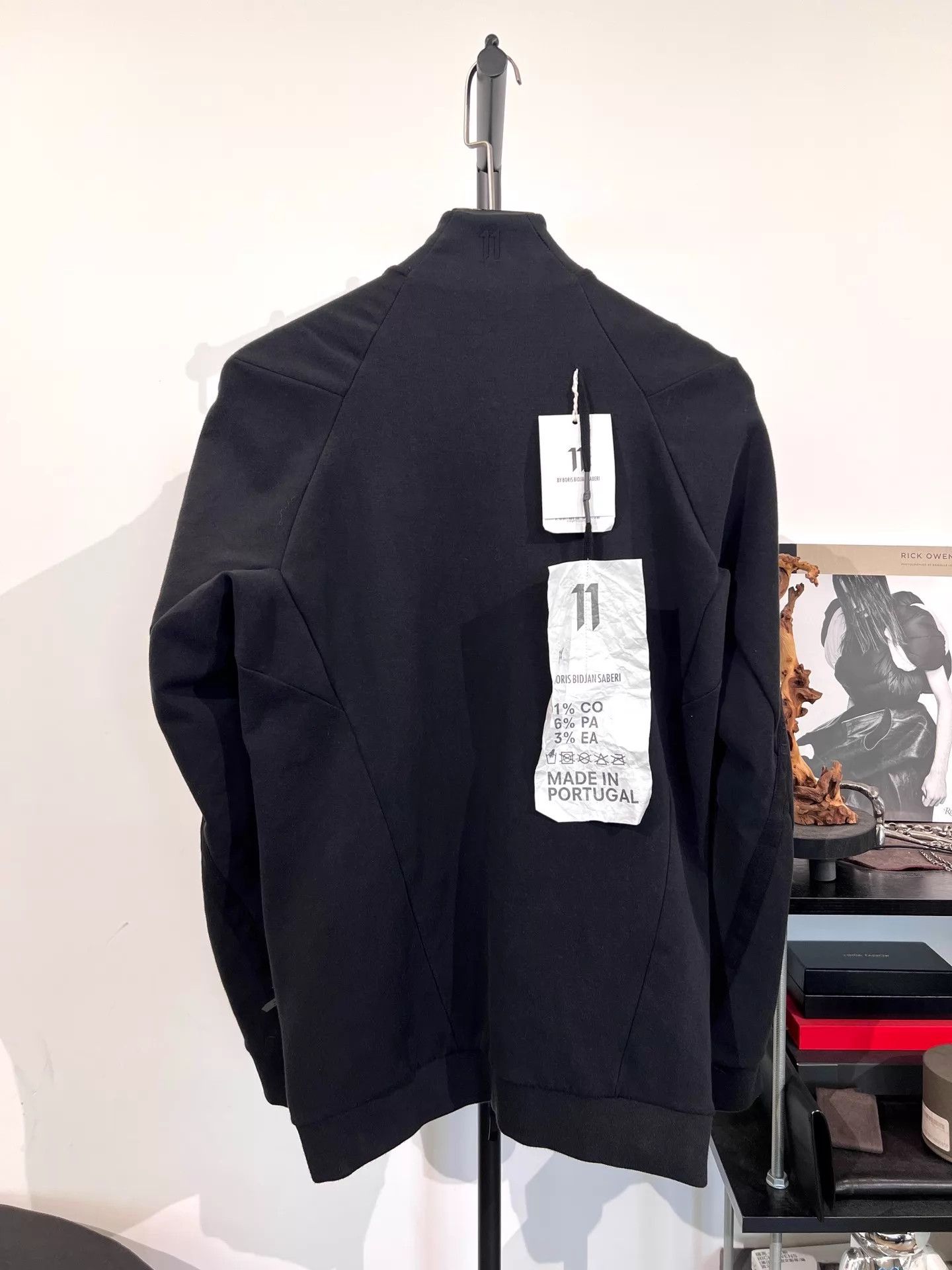 Boris Bidjan Saberi BBS 11by bbs FUT1 Stand Collar Zip Webbing Embroidery S Size US S / EU 44-46 / 1 - 2 Thumbnail