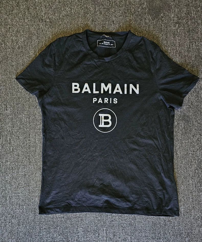 Balmain balmain men's t-shirt with logo design-dmc Size US XXL / EU 58 / 5 - 1 Thumbnail