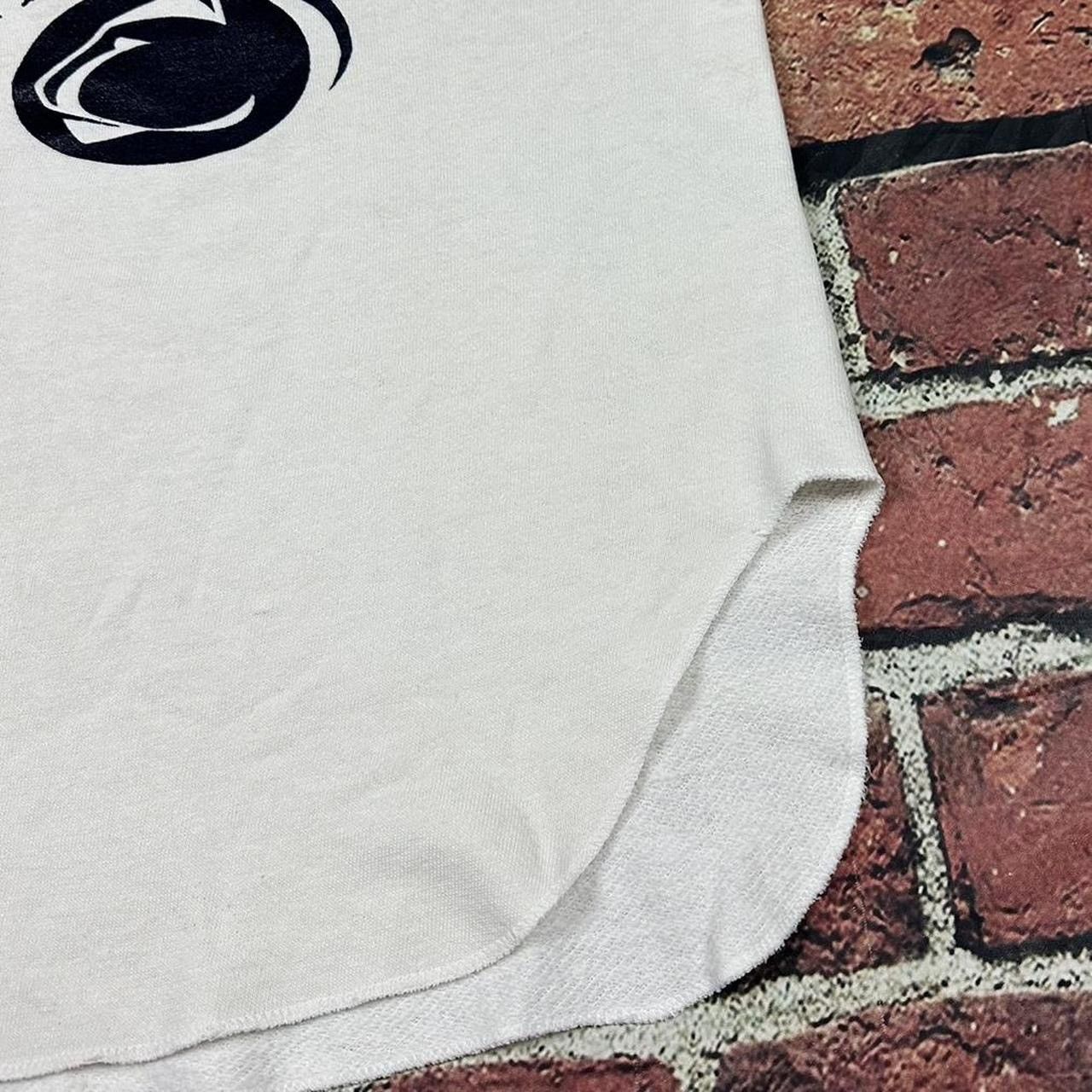 NCAA Vintage Penn State Short Sleeve Raglan Sweatshirt 70s/80s Size US L / EU 52-54 / 3 - 6 Thumbnail