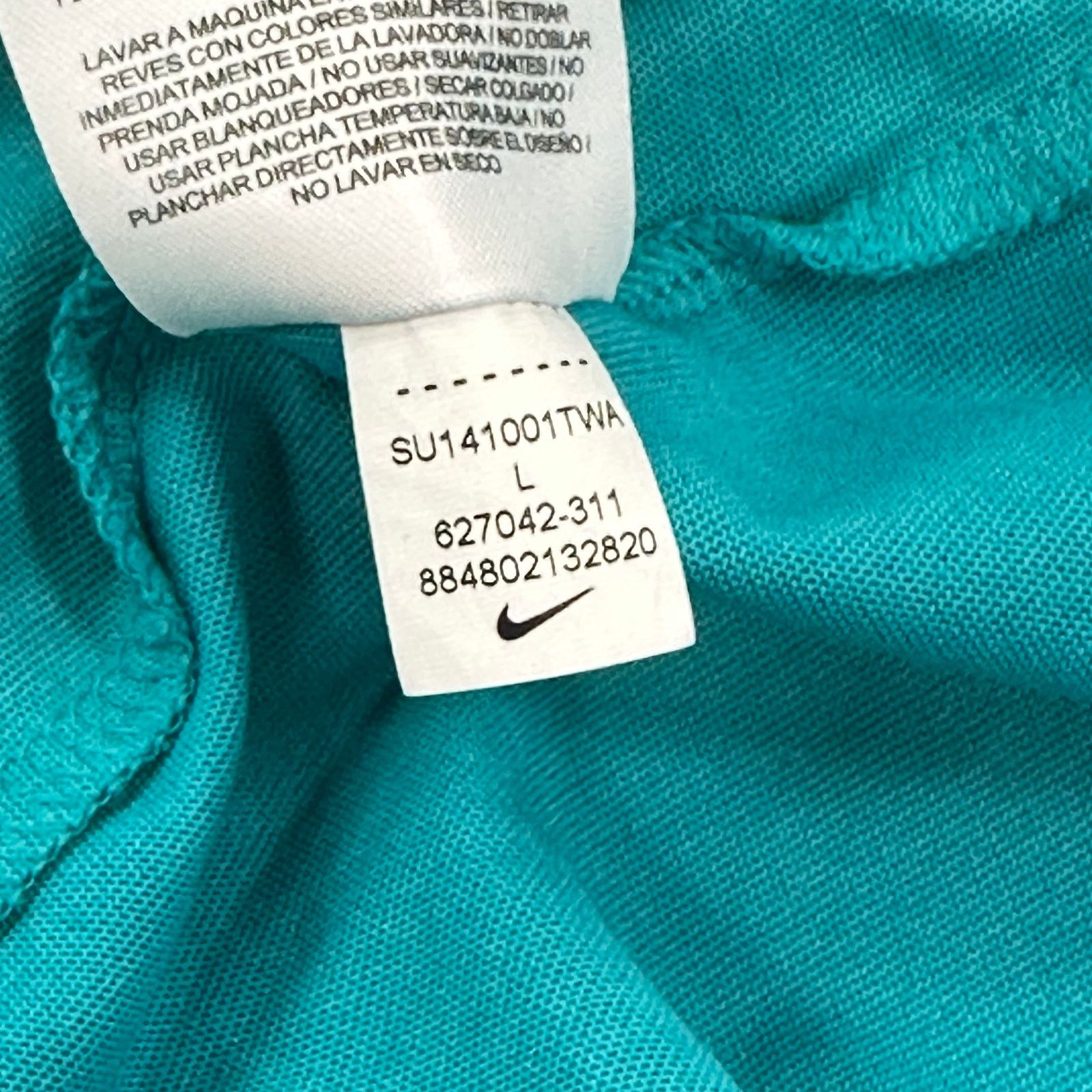 Nike Nike Dri Fit Made To Run Blue Tee T Shirt Size Large L B15 Size US L / EU 52-54 / 3 - 3 Thumbnail