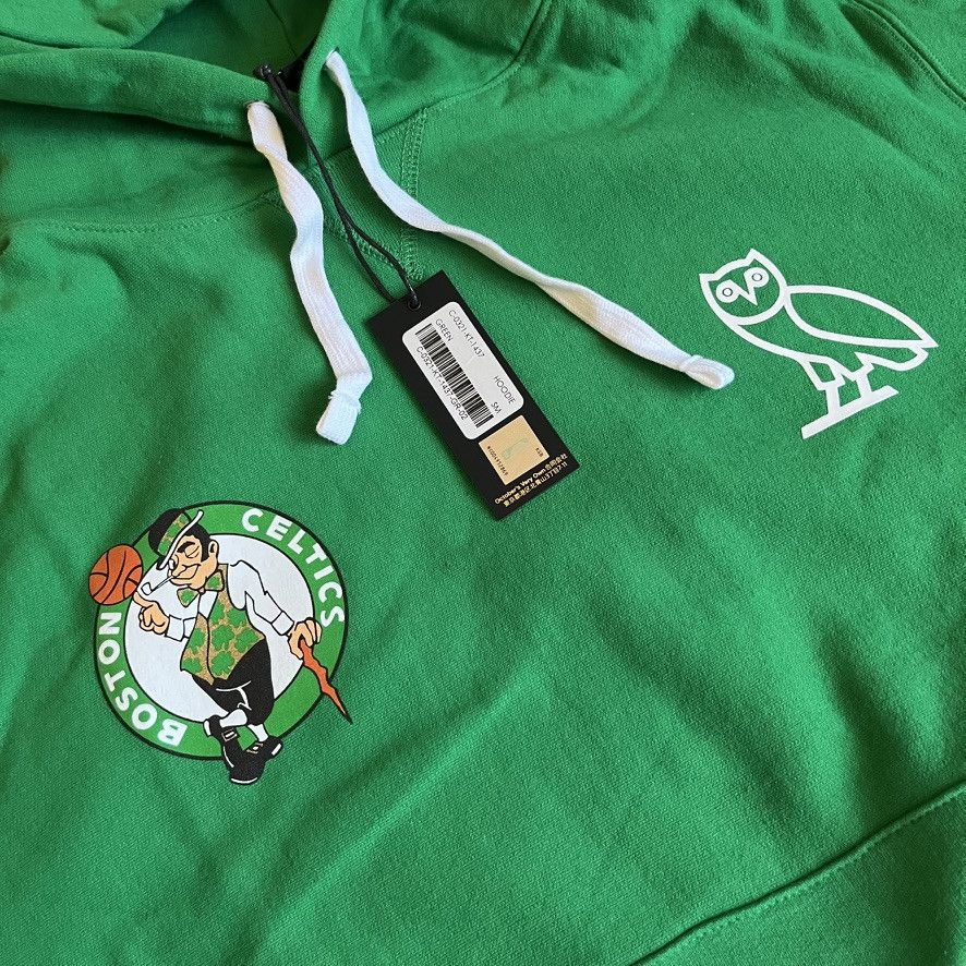 NBA × October's Very Own OVO x NBA Boston Celtics Pullover Hoodie Jacket Size US S / EU 44-46 / 1 - 7 Thumbnail