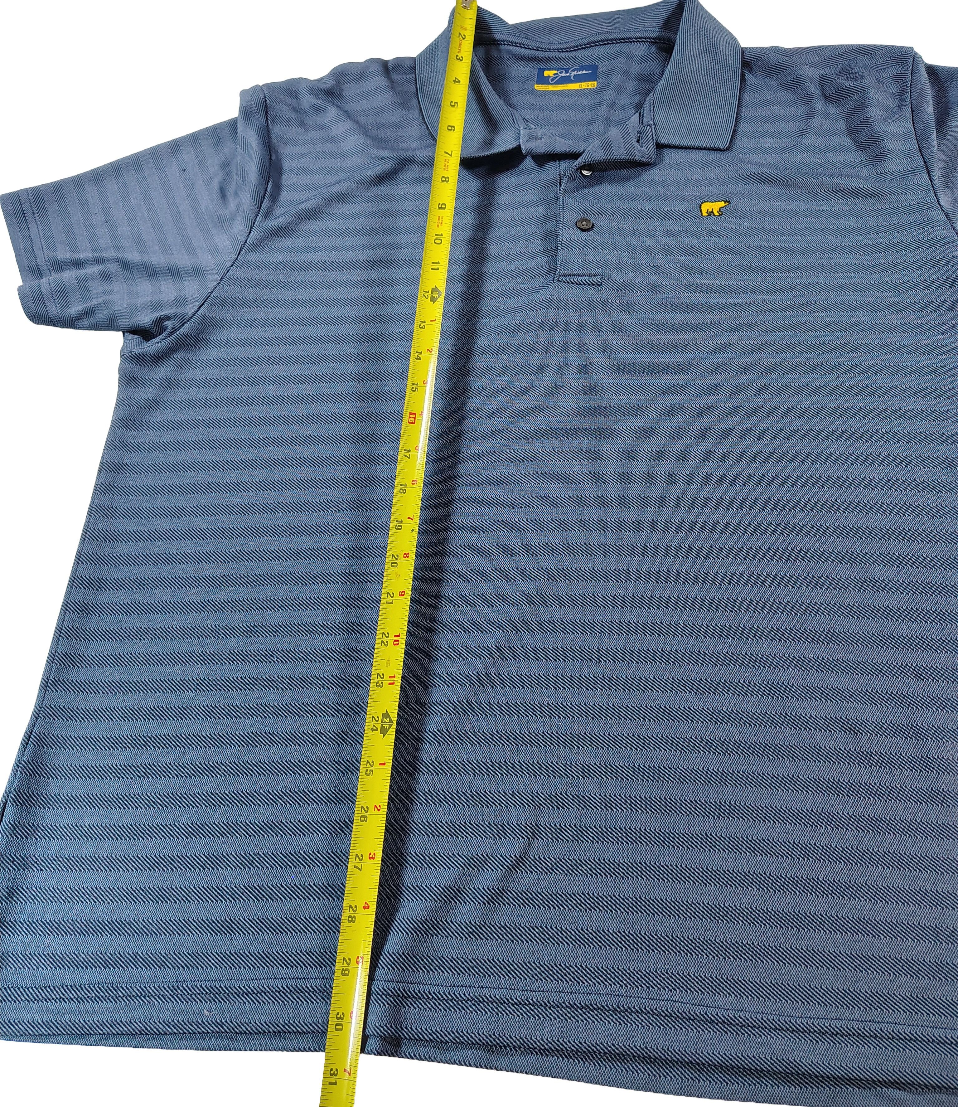 Other Men's XL Blue Golf Button-Up Jack Nicklaus Polo Shirt Size US XL / EU 56 / 4 - 5 Thumbnail