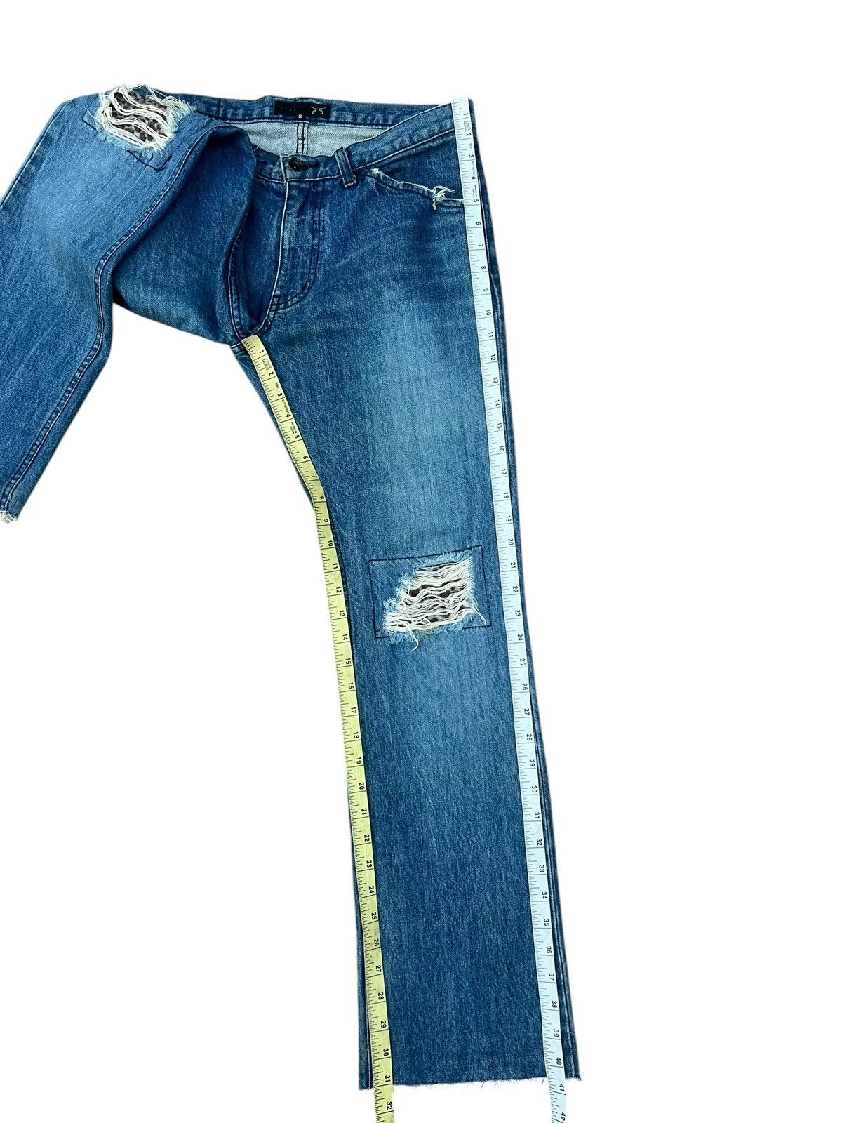 roarguns Vintage Roarguns Japan Distressed Denim Bootcut Jeans Size US 31 - 4 Thumbnail