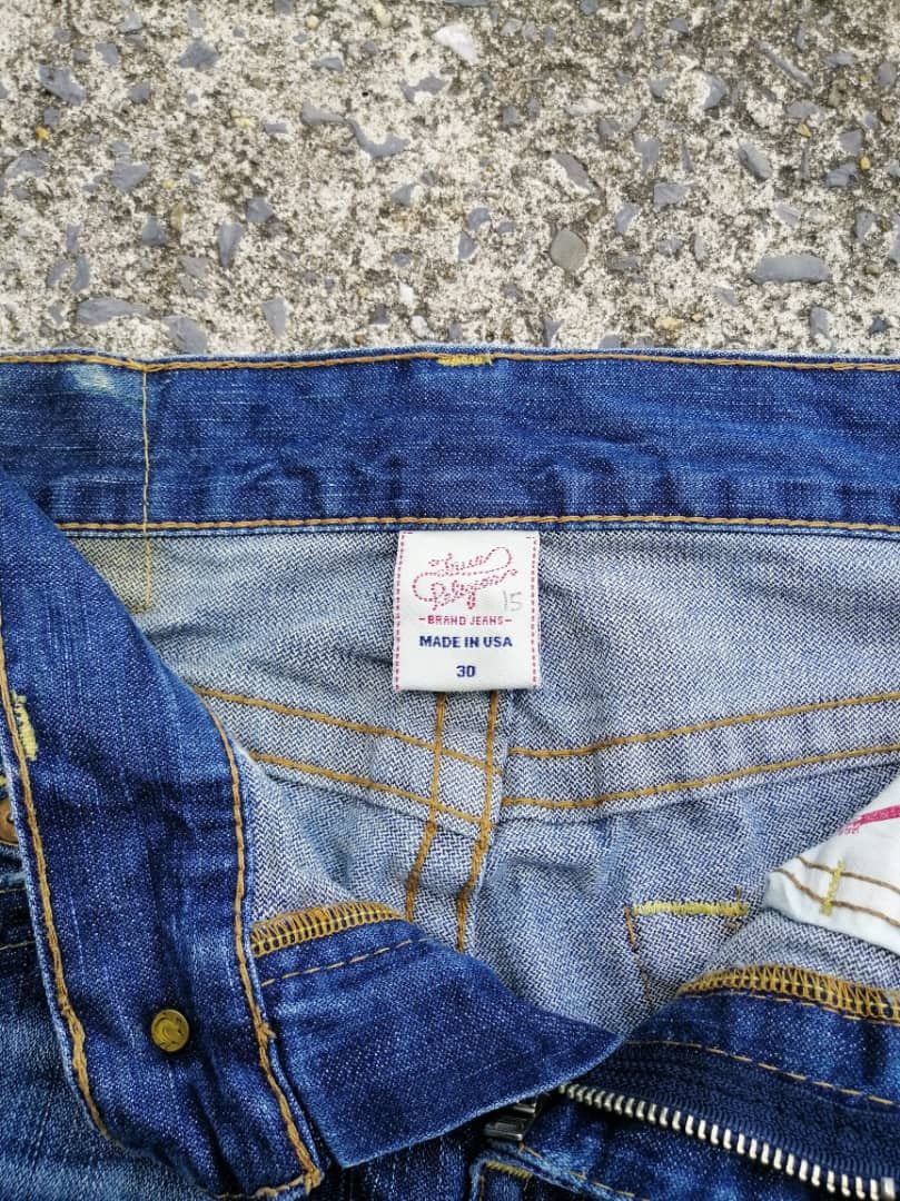 True Religion True Religion Section Buck Denim Jeans Size US 33 - 11 Thumbnail