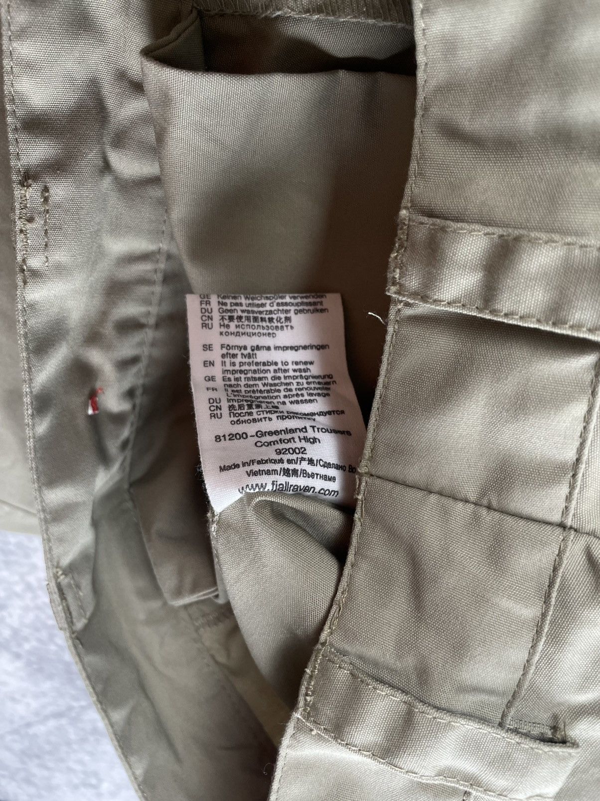 Fjallraven Fjällräven W36 L36 G-1000 Outdoor Pants Trekking Straight Size US 36 / EU 52 - 16 Thumbnail