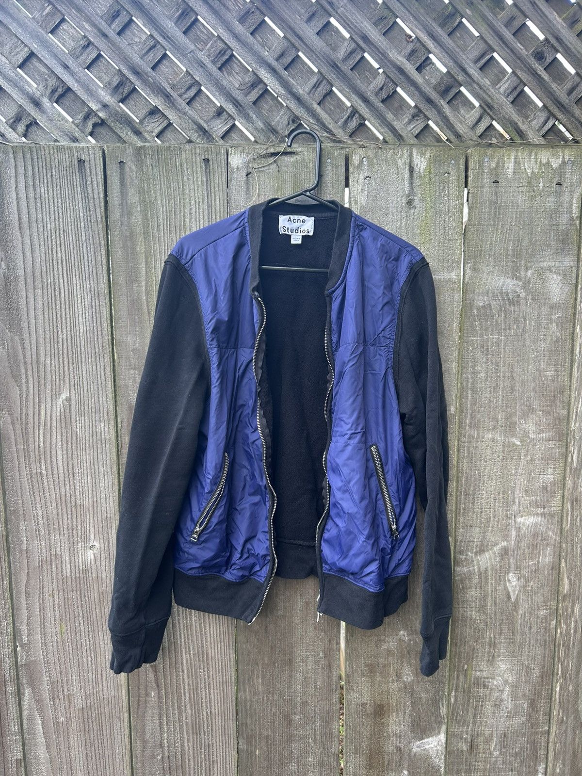 Acne Studios PSS15 Fuel Tech Bomber Jacket | Grailed