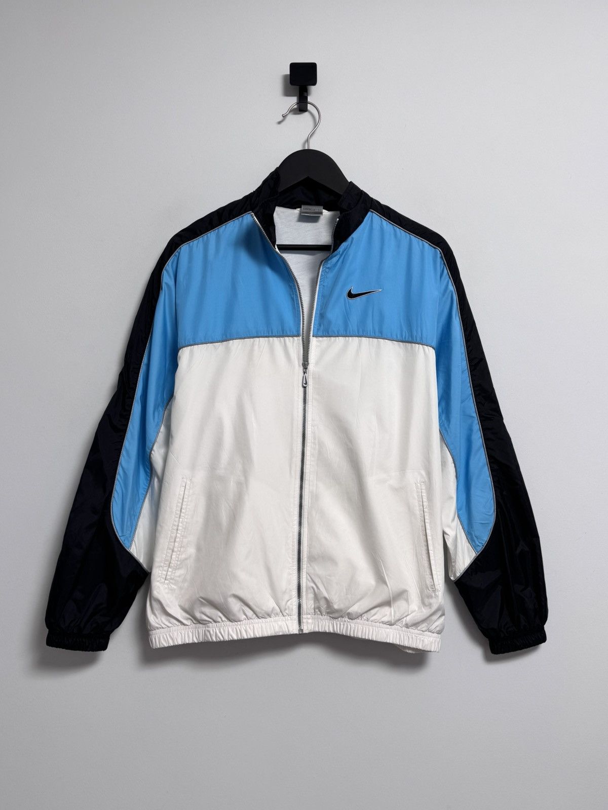 Nike × Vintage Nike Vintage Nylon Jacket Y2K style Hype Size US S / EU 44-46 / 1 - 1 Thumbnail