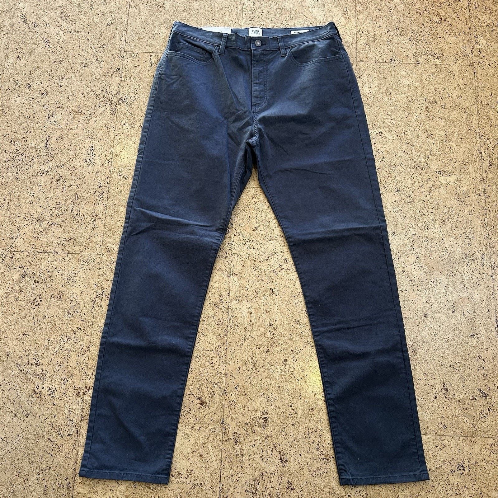 NEW Huckberry 365 Tapered Fit Stretch Chino Pants 34x32