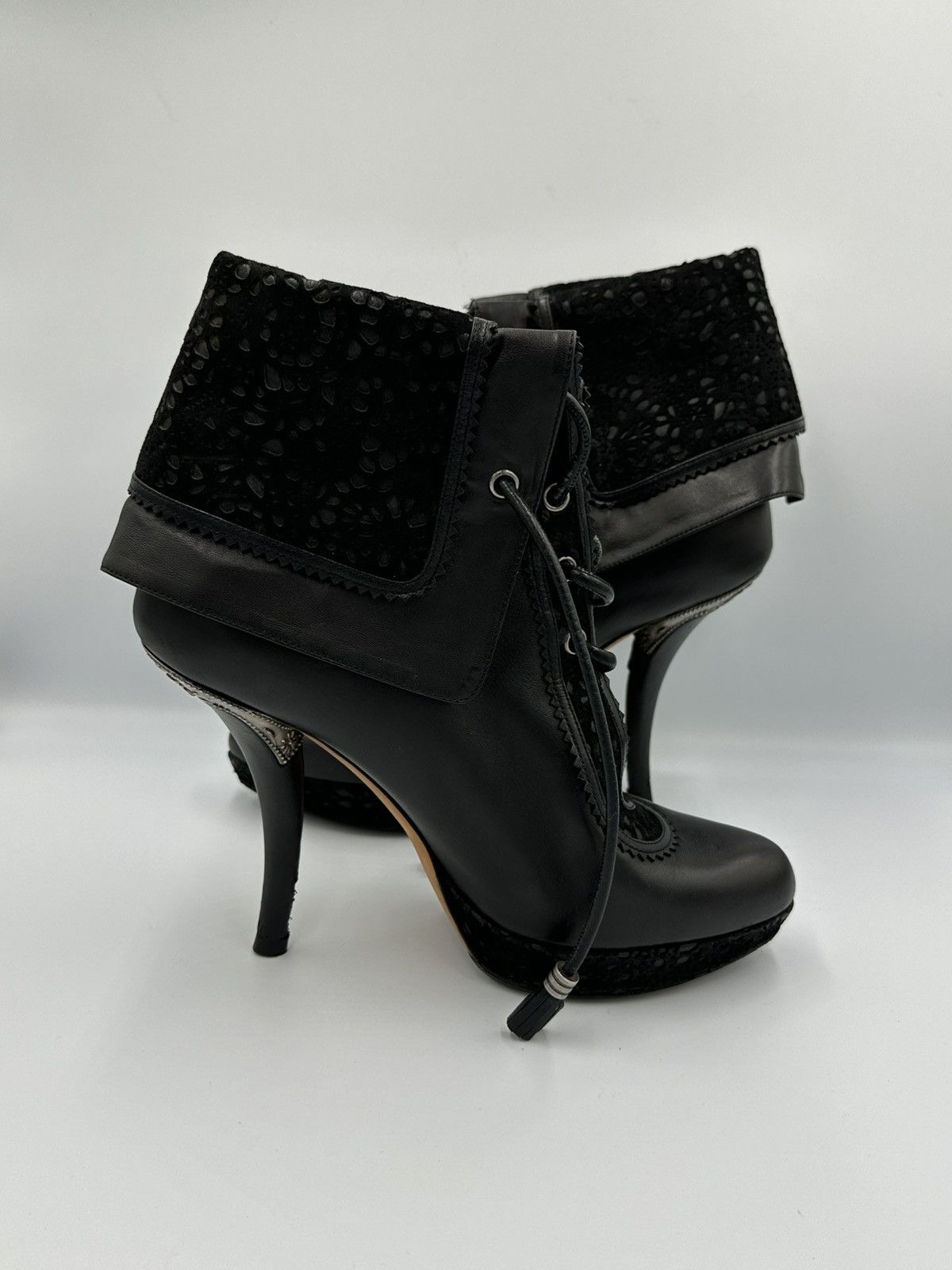 Dior Christian Dior leather lace up Boots very rare Size US 9 / IT 39 - 7 Thumbnail