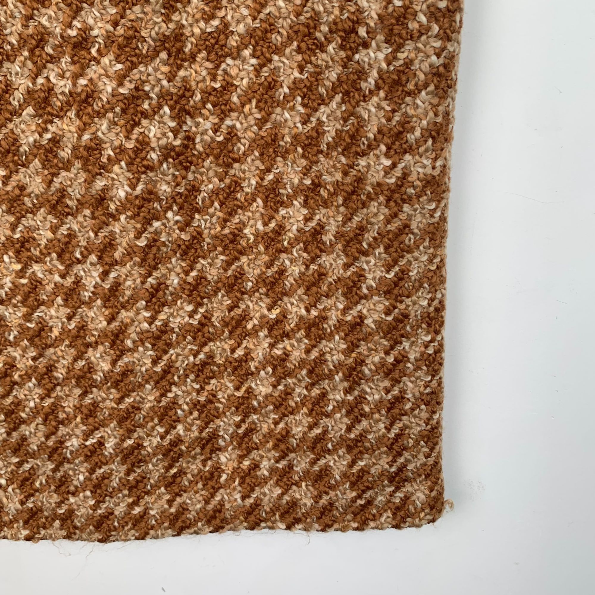 Miu Miu Miu Miu Brown Checkered Rear Slit Wool Blend Skirt Size 44 M Size 30" / US 8 / IT 44 - 6 Thumbnail