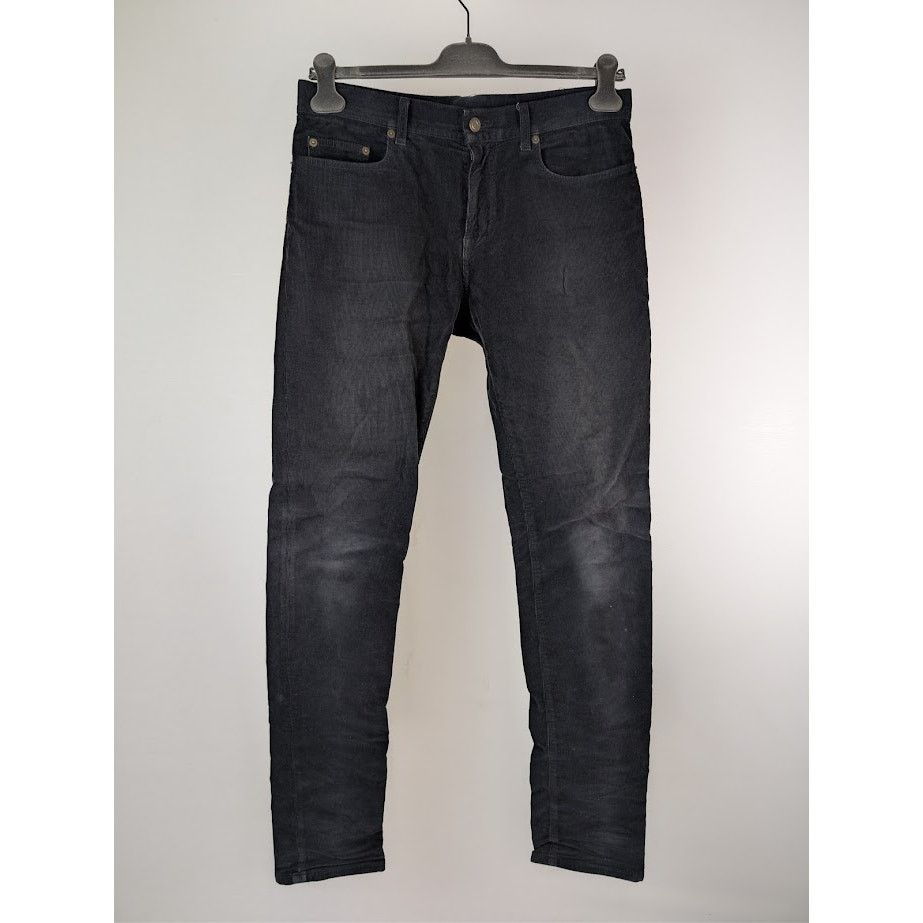 Saint Laurent Paris o1rshd1 Denim Jeans in Black Size US 32 / EU 48 - 2 Thumbnail