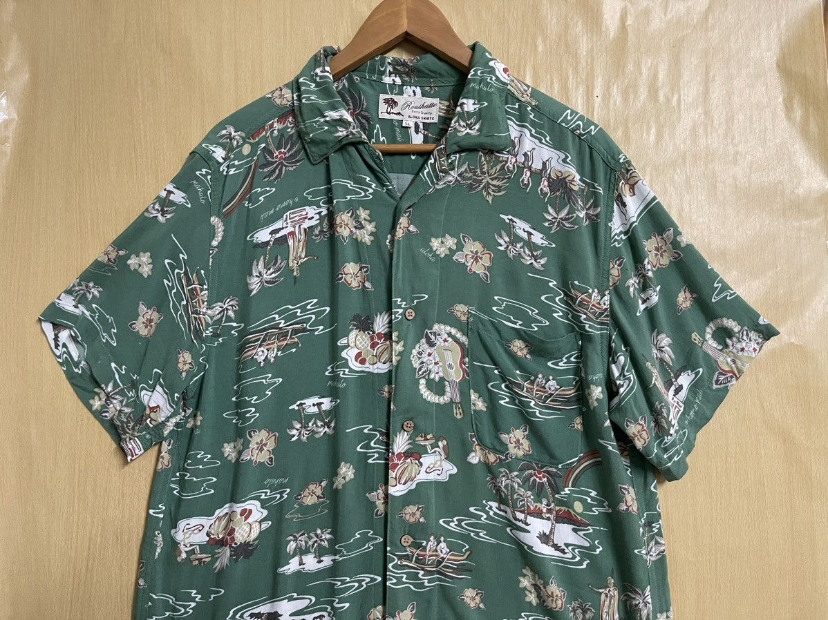 Sun Surf Vintage Hawaii Shirt Button Up Aloha XL Rayon Rockabilly Size US XL / EU 56 / 4 - 2 Thumbnail