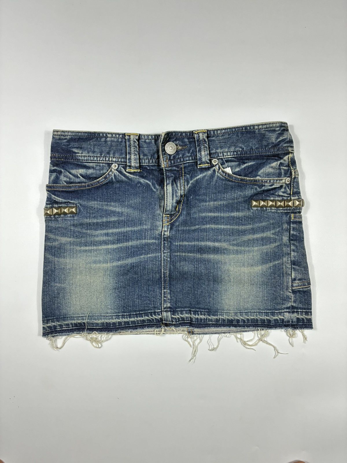 Hysteric Glamour hysteric glamour studded mini skirt | Grailed