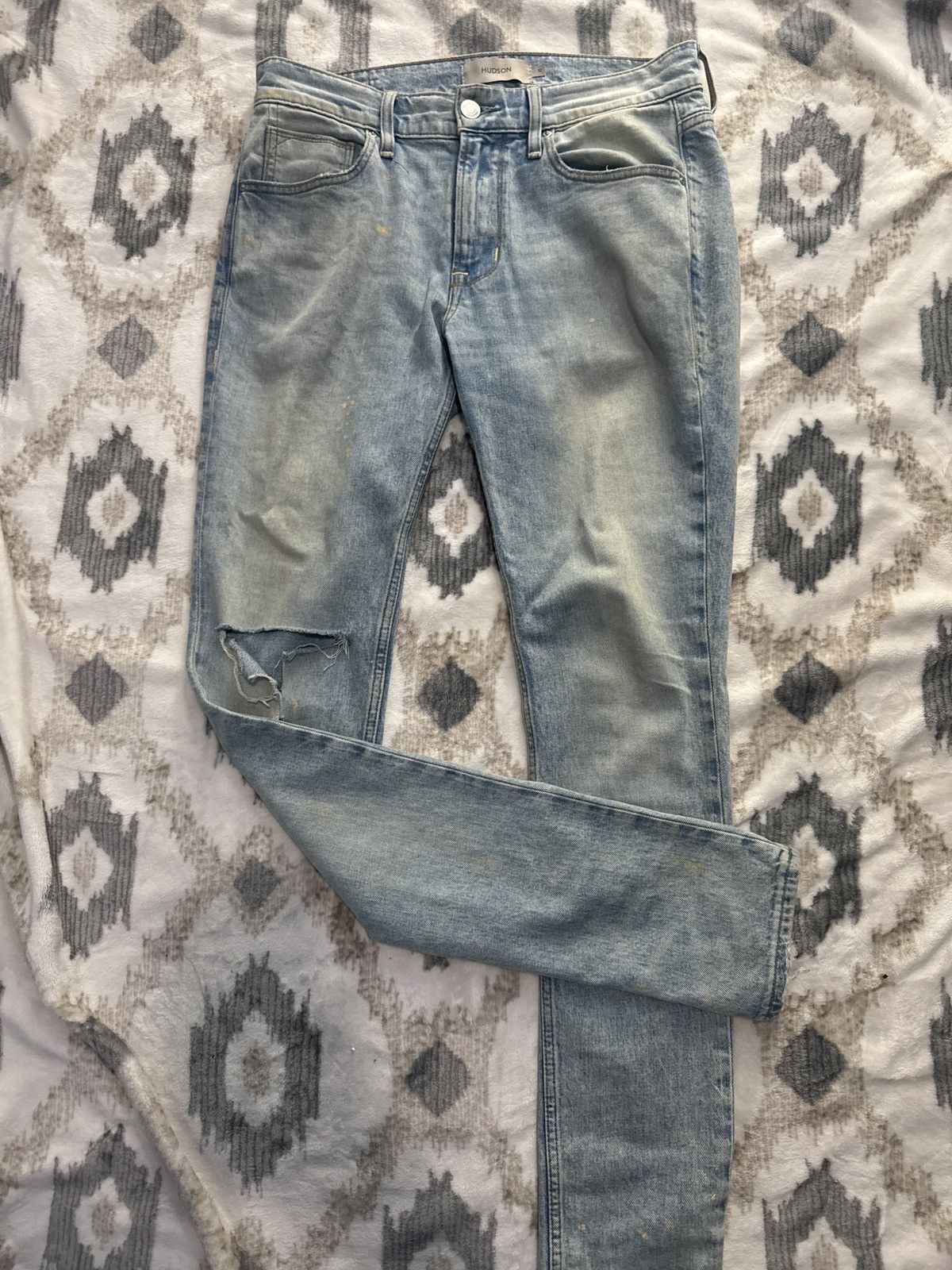 Hudson Hudson skinny blue jean Size US 30 / EU 46 - 1 Thumbnail