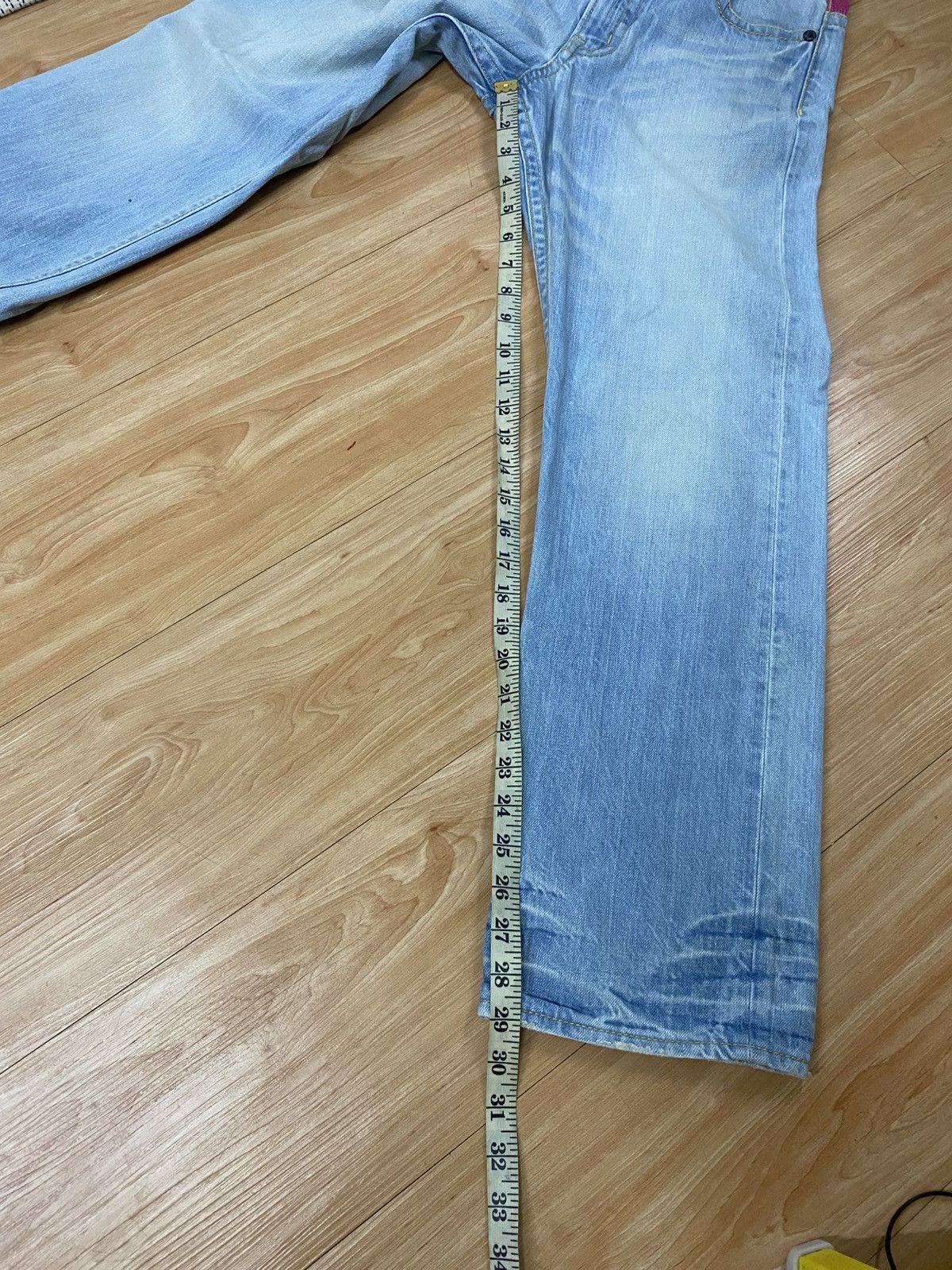 If Six Was Nine “Jean Co&Lu Denim – Very Rare / Limited Edition Jeans Size US 31 - 13 Thumbnail