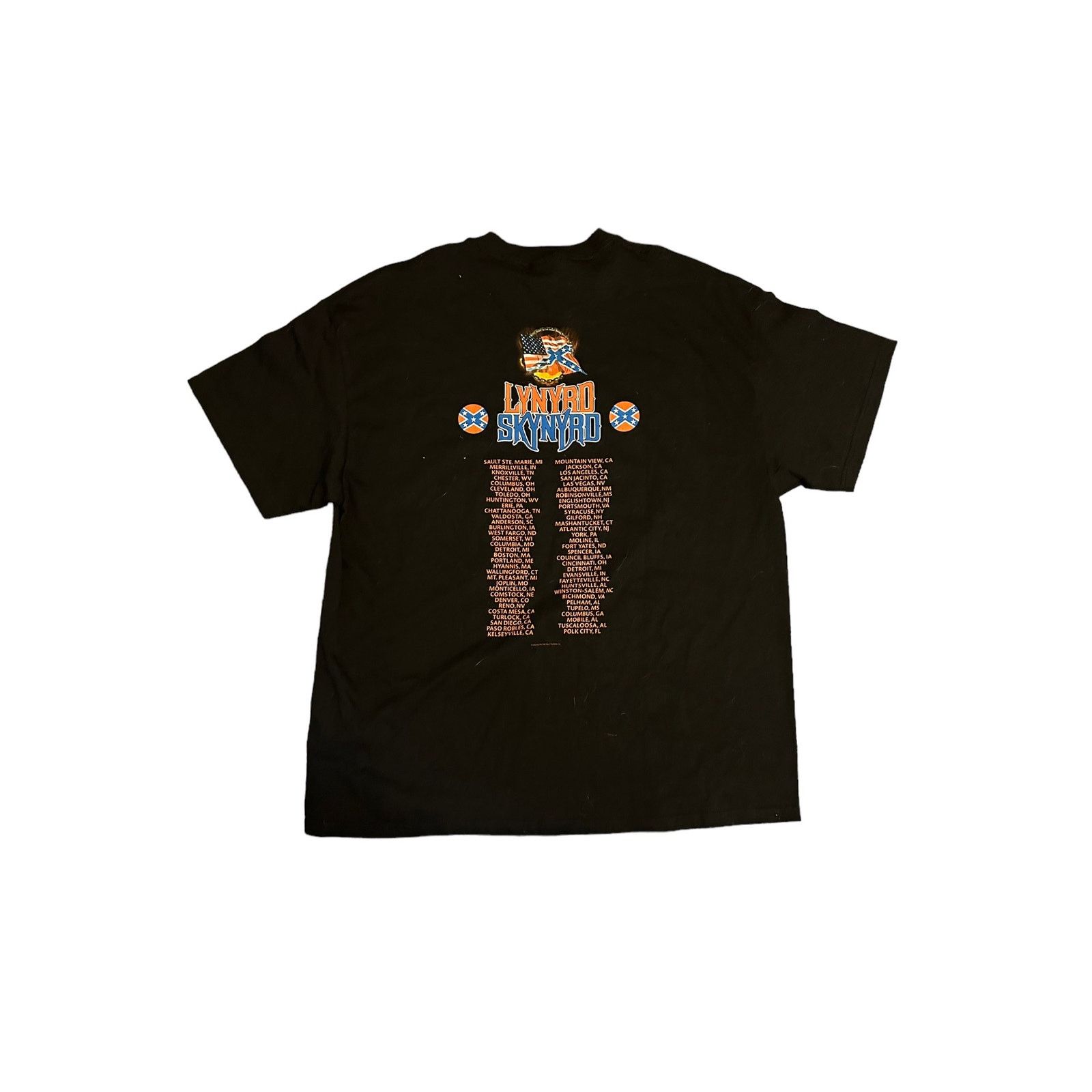 Other Vintage Lynyrd Skynyrd 2002 Double Sideded Rock Tour T-Shirt Size US XXL / EU 58 / 5 - 2 Thumbnail