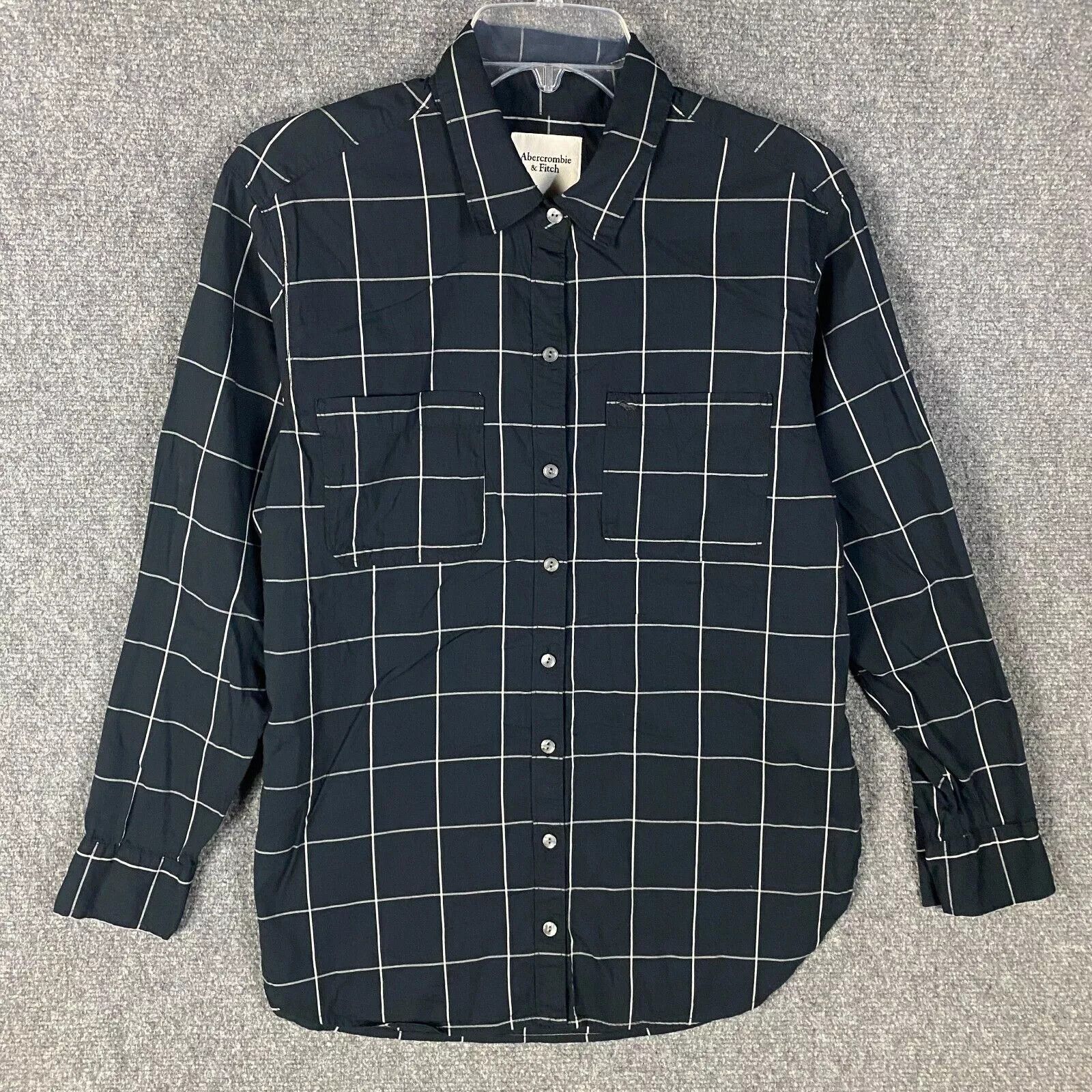 Abercrombie & Fitch Abercrombie & Fitch Button Up Top Women's Medium Long Sleeve Size M / US 6-8 / IT 42-44 - 1 Thumbnail
