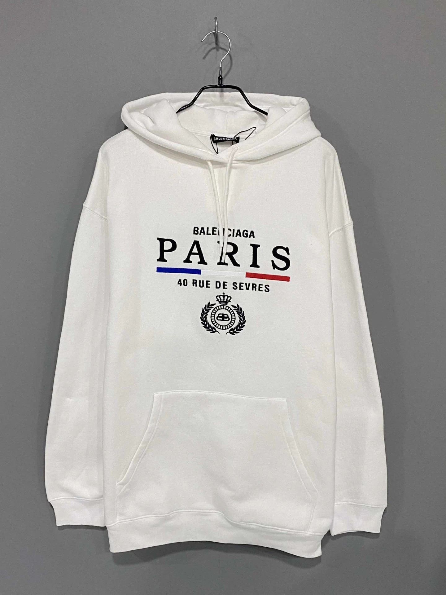 Balenciaga Balenciaga embroidered logo hoodie XS 99 New Size US XS / EU 42 / 0 - 1 Thumbnail
