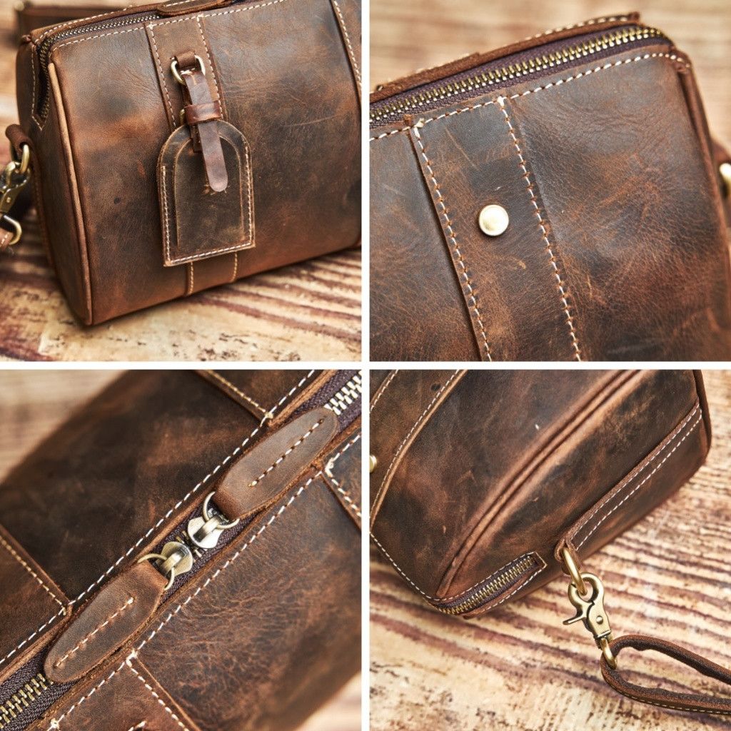 Japanese Brand Guinea Leather Shoulder Bag Size ONE SIZE - 3 Thumbnail