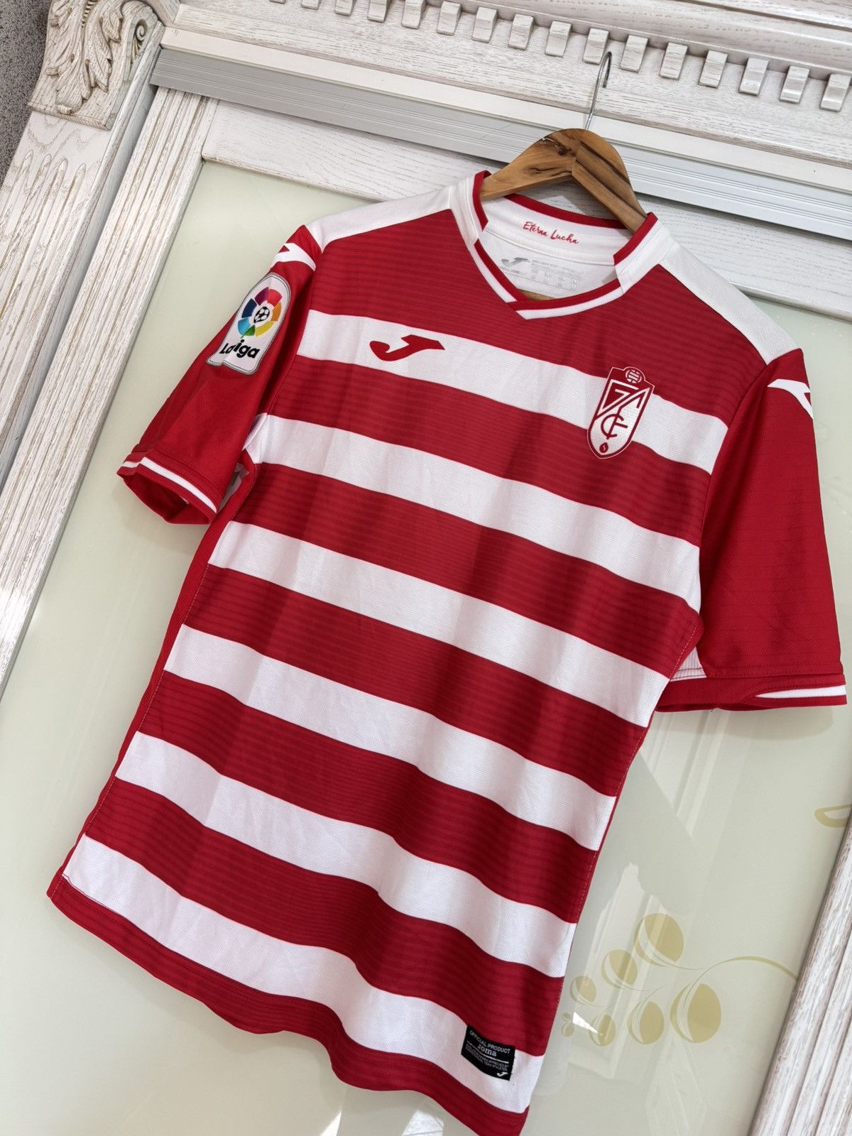 Joma Granada 2017-2018 Home Soccer Jersey Football Kit Shirt Size US M / EU 48-50 / 2 - 3 Thumbnail