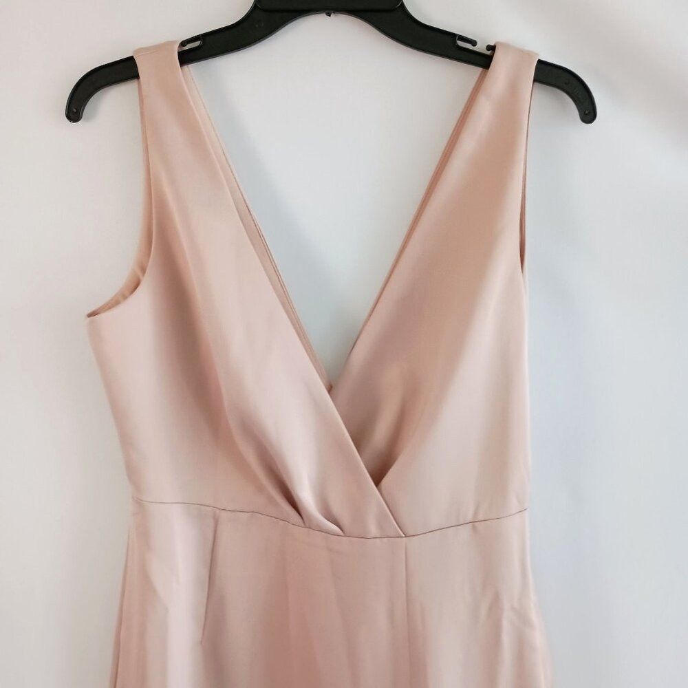 Anthropologie BHLDN Anthropologie Pale Pink Gown Formal Wedding Size 8 Size M / US 6-8 / IT 42-44 - 4 Thumbnail
