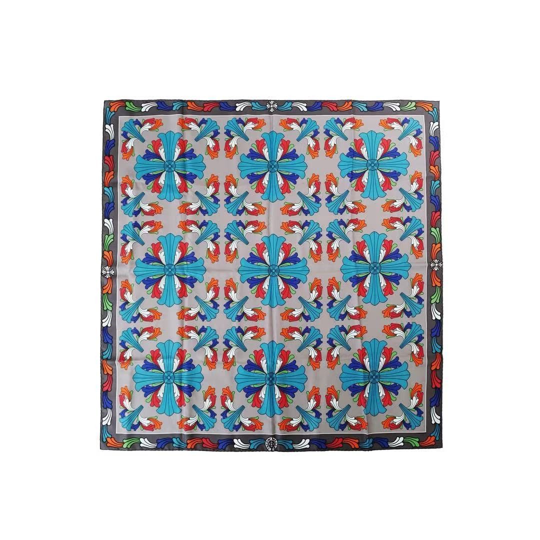 【超希少】Chrome Hearts Scarf Silk Multi Chrome Hearts Ceiling Scarf Multicolor Men's - SS25 - US