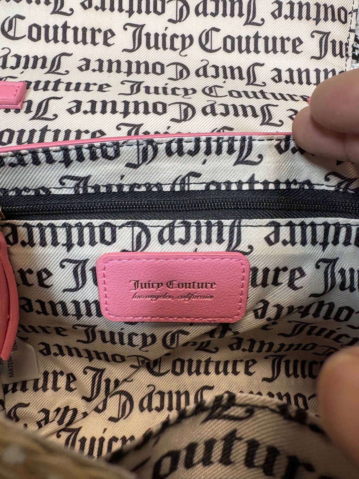 Juicy Couture Vintage Y2K Juicy Couture Gelato Pink Striped Mini Tote Bag Size ONE SIZE - 7 Thumbnail