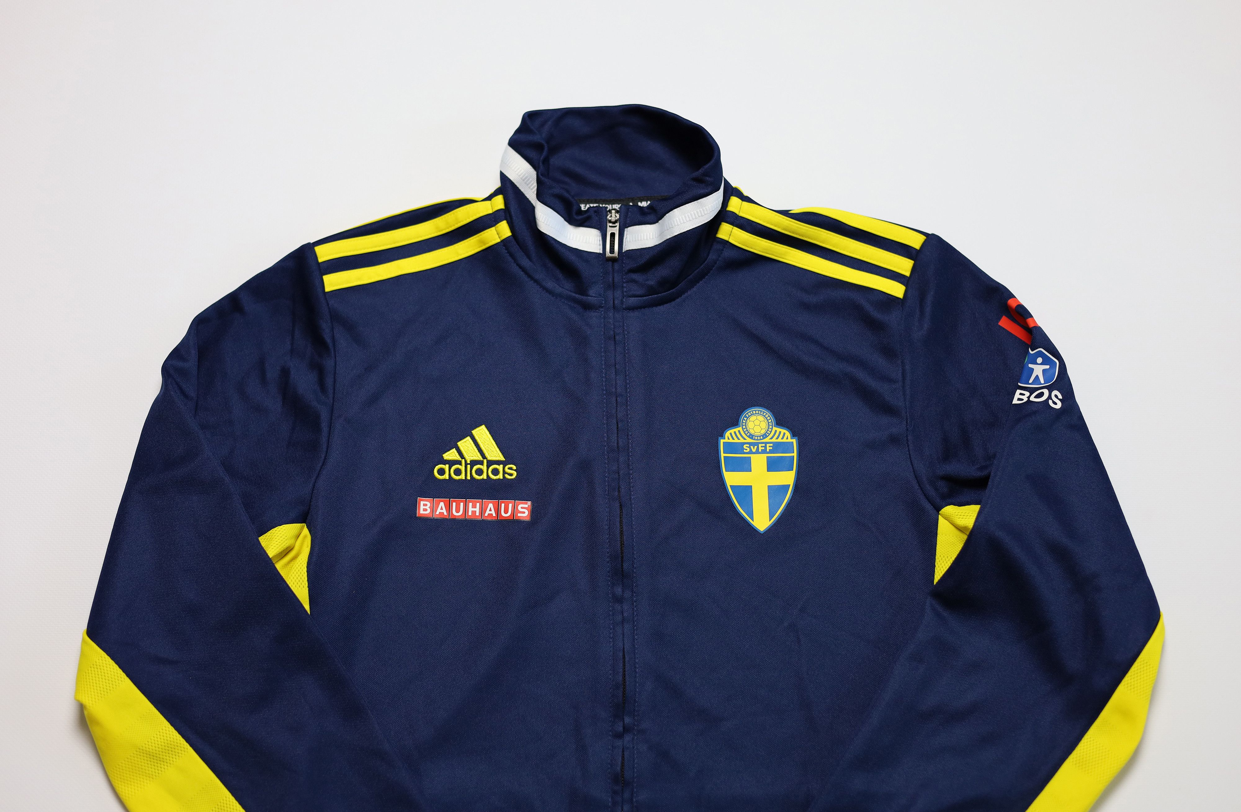 Adidas Sweden National Team Training Football Jacket Adidas Size S Size US S / EU 44-46 / 1 - 2 Thumbnail