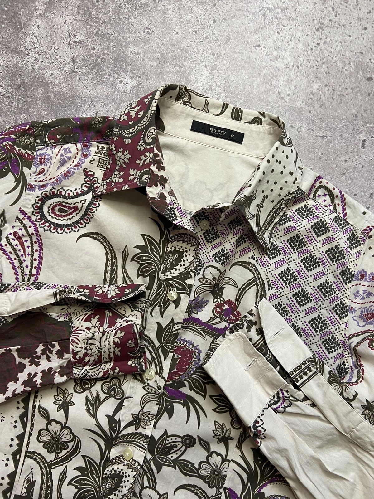 Etro Etro Milano Printed Shirt Size M / US 6-8 / IT 42-44 - 2 Thumbnail